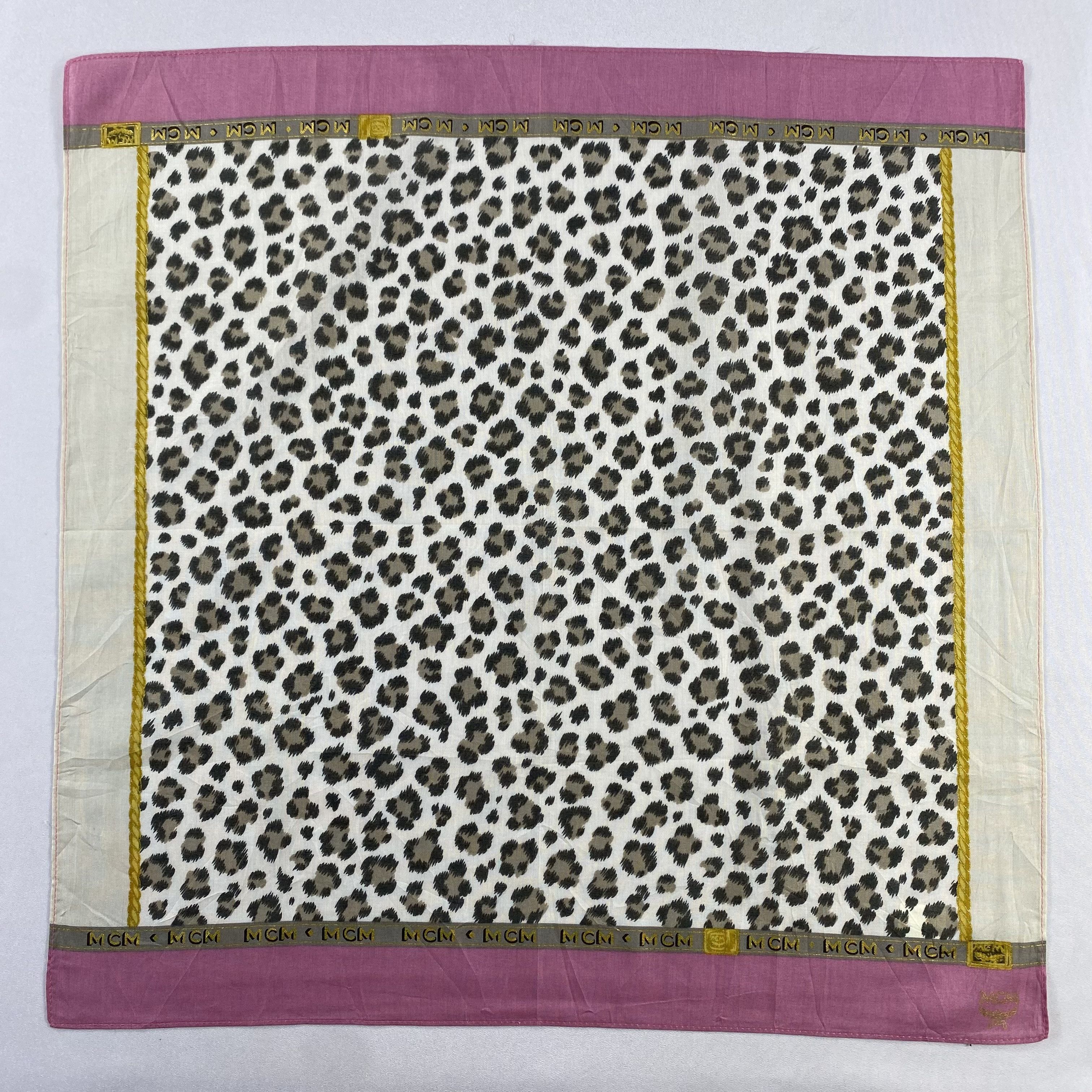 MCM × Vintage MCM Neckerchief / Bandana / Handkerchief-P896 Size ONE SIZE - 1 Thumbnail