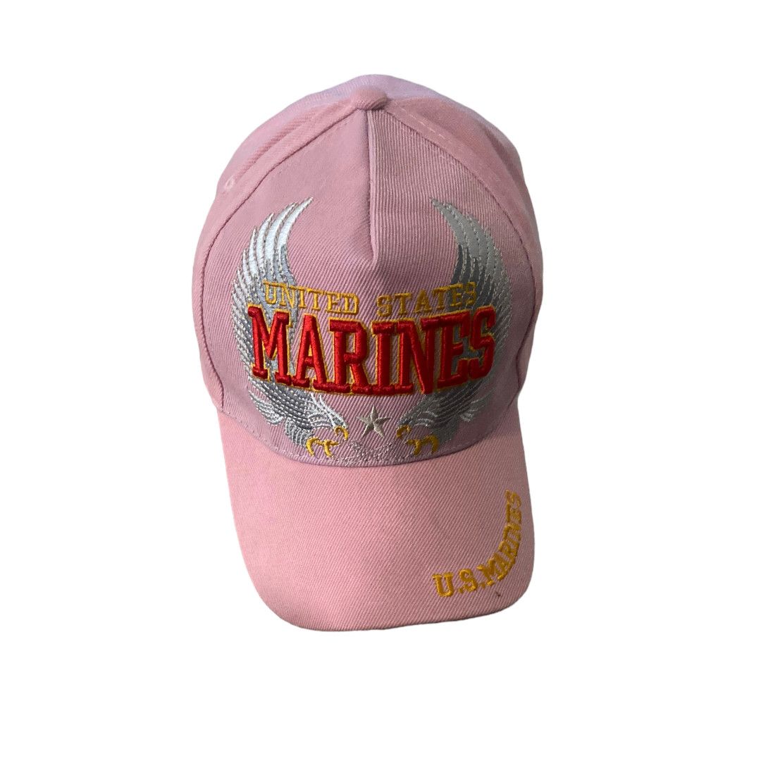 Vintage 🏁 US Marines Hat 🏁 Size ONE SIZE - 1 Thumbnail