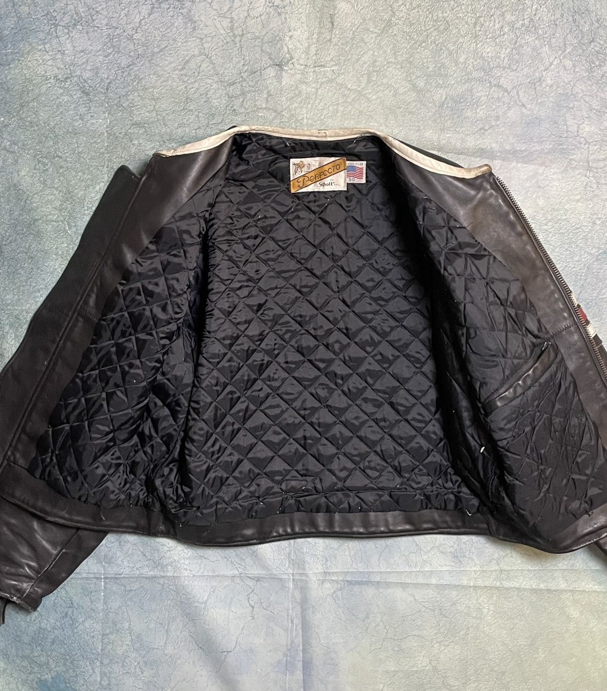 Schott Schott leather moto jacket Size US M / EU 48-50 / 2 - 10 Thumbnail