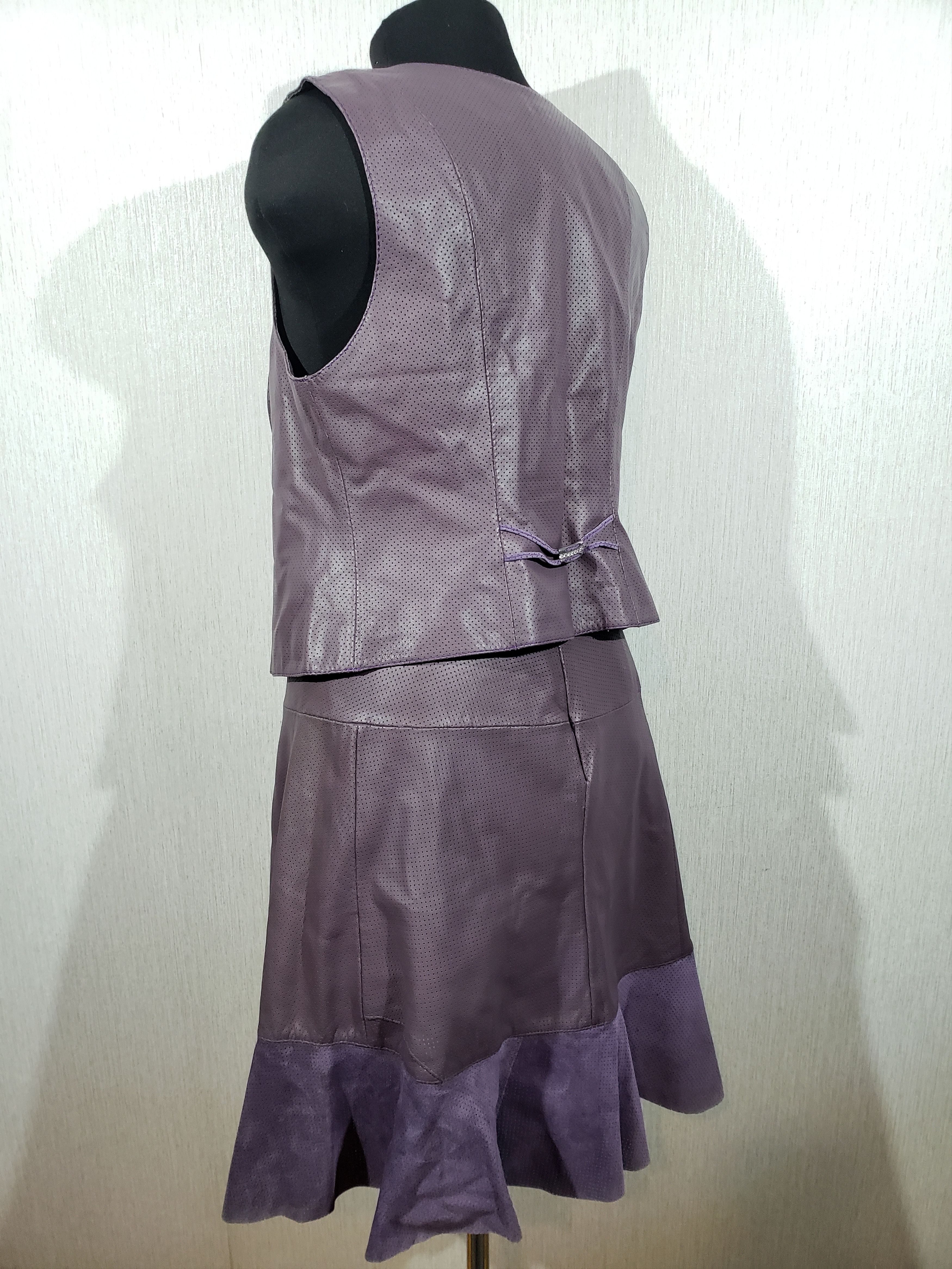Other Wonderful women's leather suit. Size L / US 10 / IT 46 - 6 Thumbnail