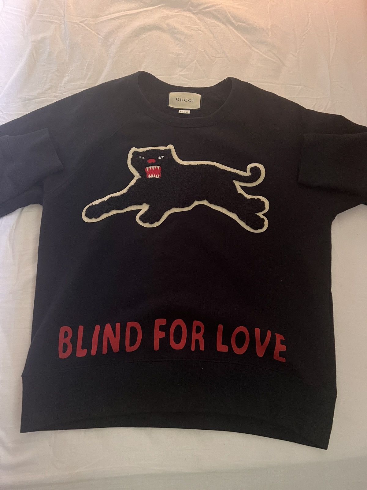 Gucci Gucci “Blind for Love” sweatshirt | Grailed