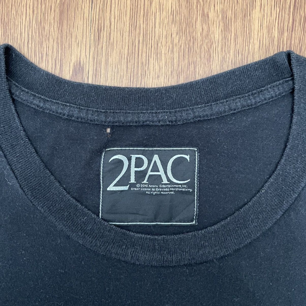 Band Tees × Vintage Vintage 2pac tee Size US L / EU 52-54 / 3 - 3 Thumbnail