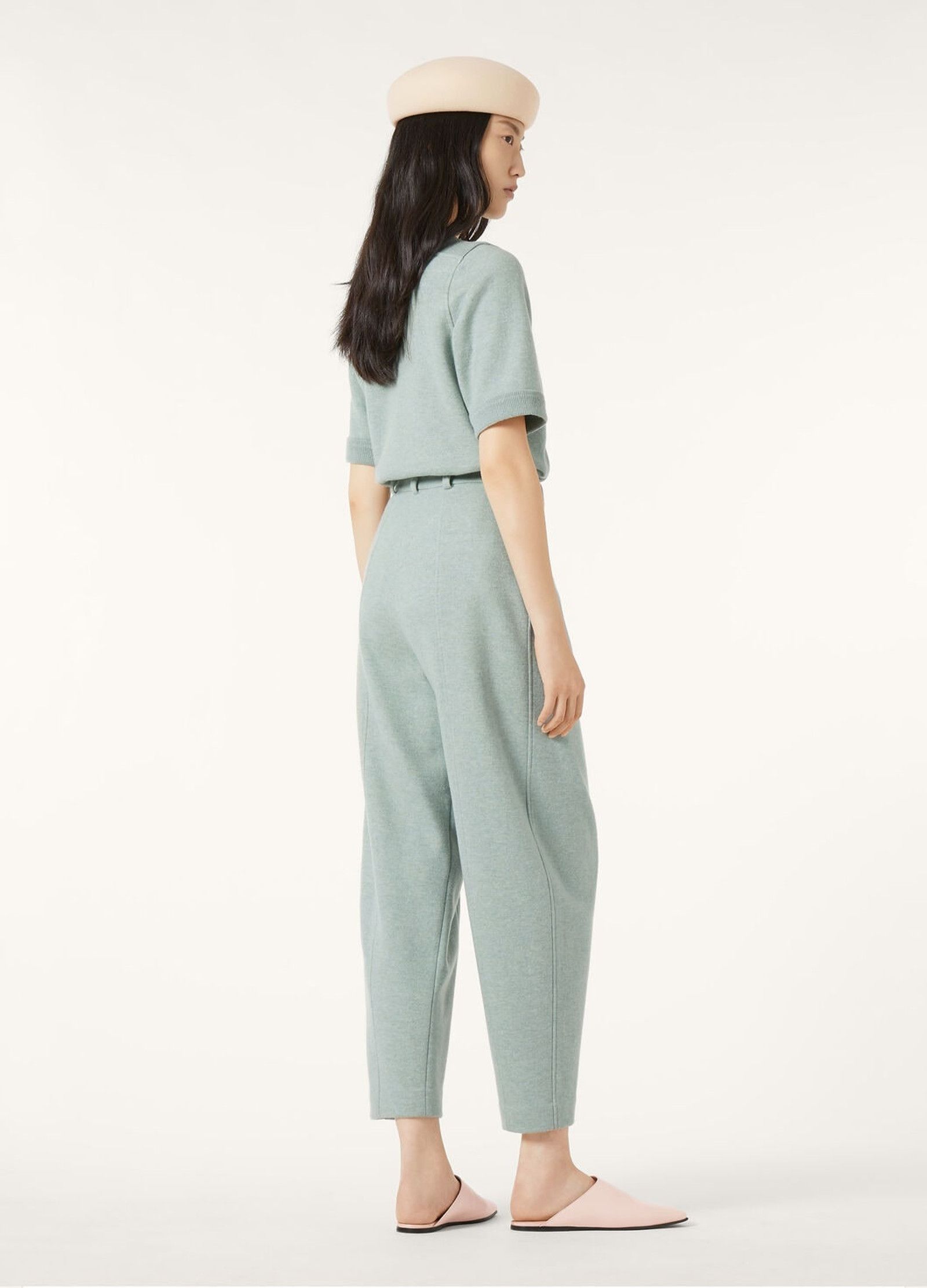 Loro Piana o1srvl11e0526 FAO9108 Rio Bodro Sweater in Light Blue Size XS / US 0-2 / IT 36-38 - 3 Thumbnail