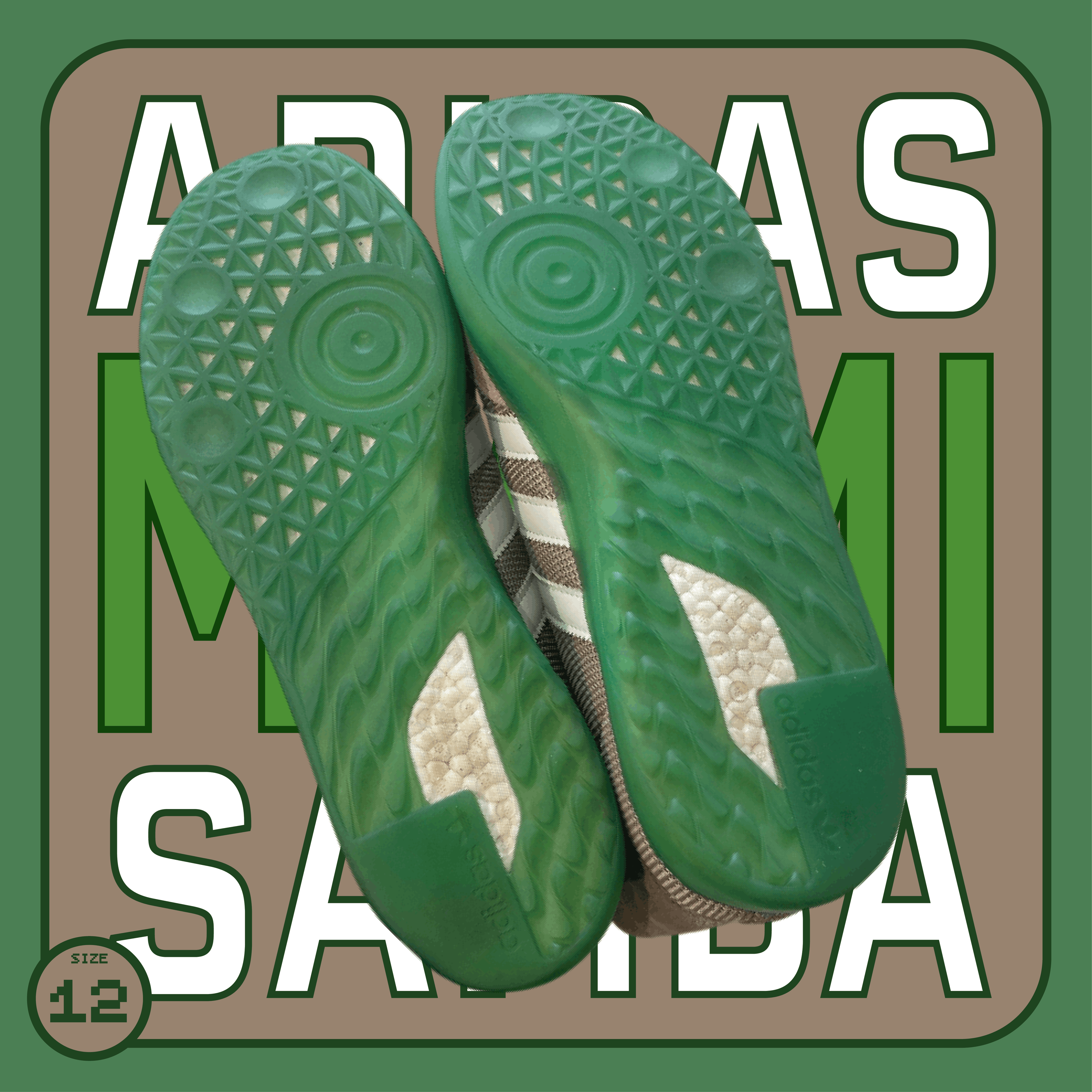 Adidas Adidas Samba RM "Miami" Size 12!!! Size US 12 / EU 45 - 2 Thumbnail