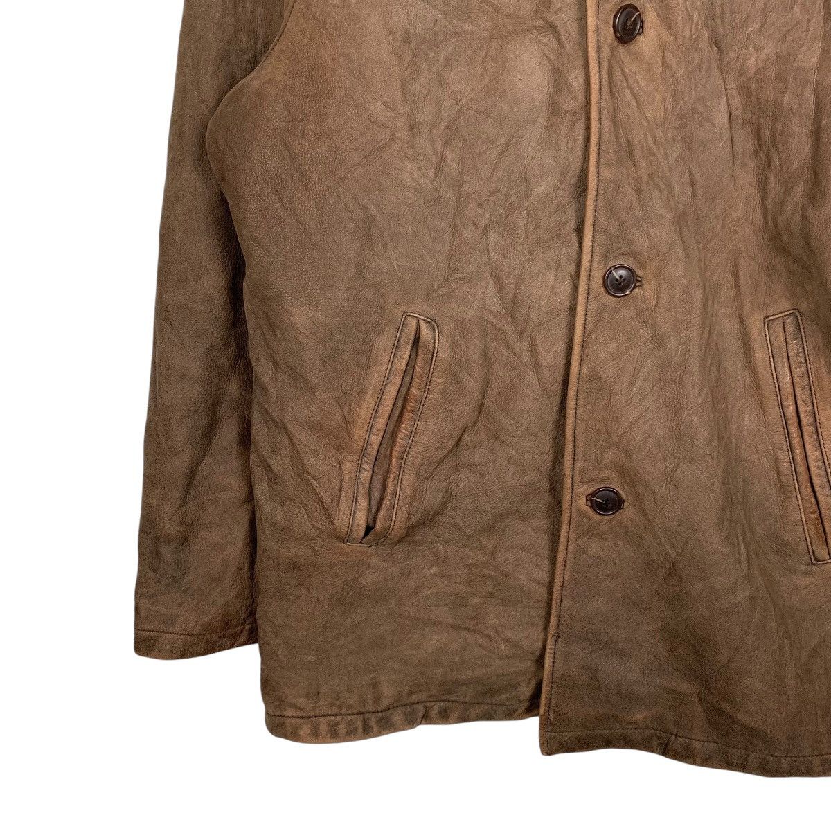 Japanese Brand Cow Leather Jacket