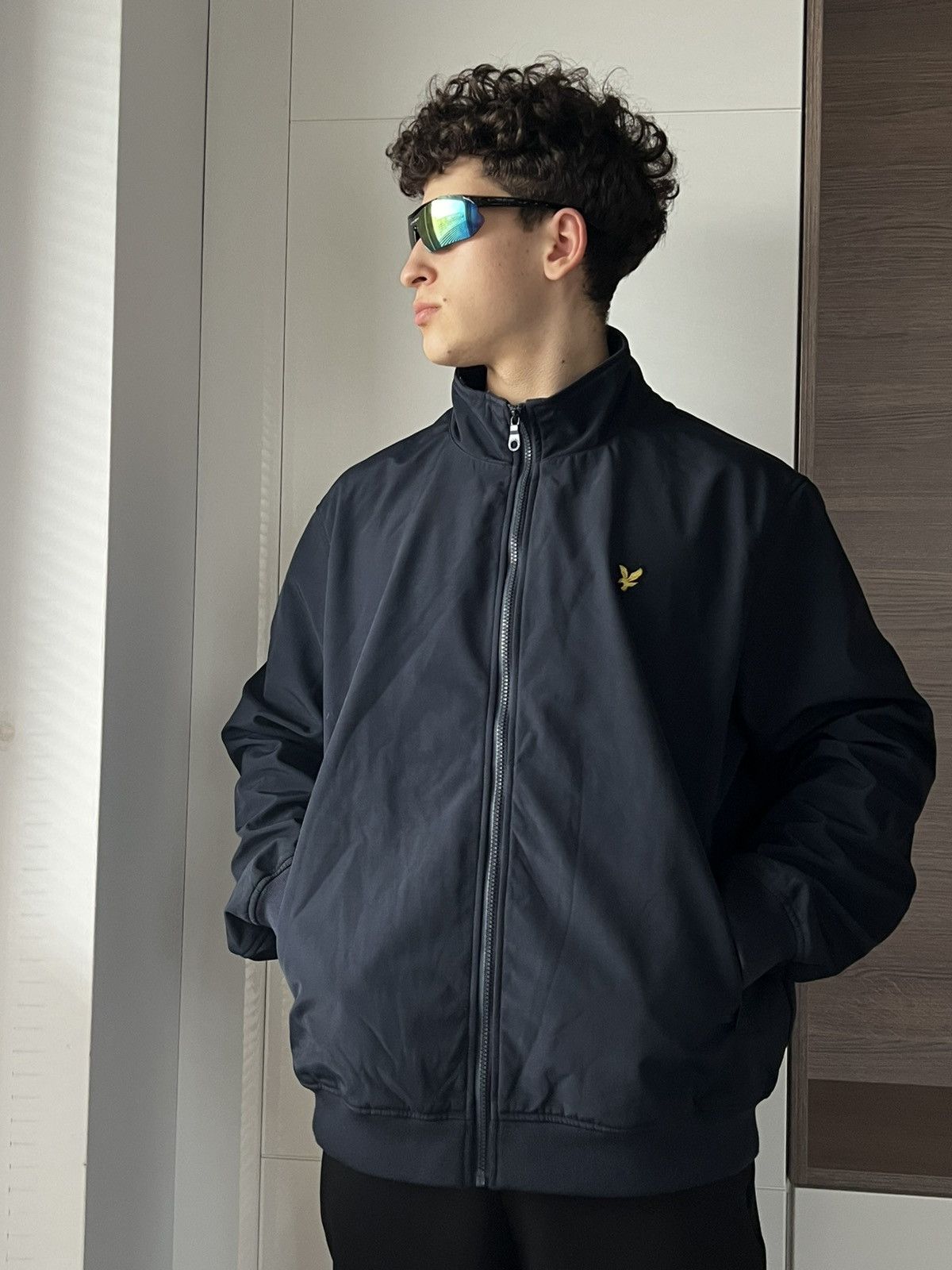 Designer × Lyle & Scott ‼️Archival Lyle & Scott Heavy Waterproof Material Zip Jacket‼️ Size US XXL / EU 58 / 5 - 11 Thumbnail