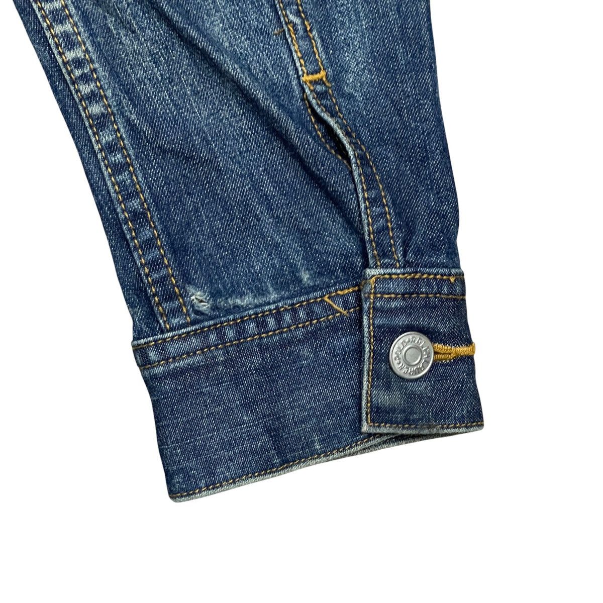 Ralph Lauren Vintage 90s Ralph Lauren Boxy Cropped Trucker Denim Jacket Size M / US 6-8 / IT 42-44 - 11 Thumbnail