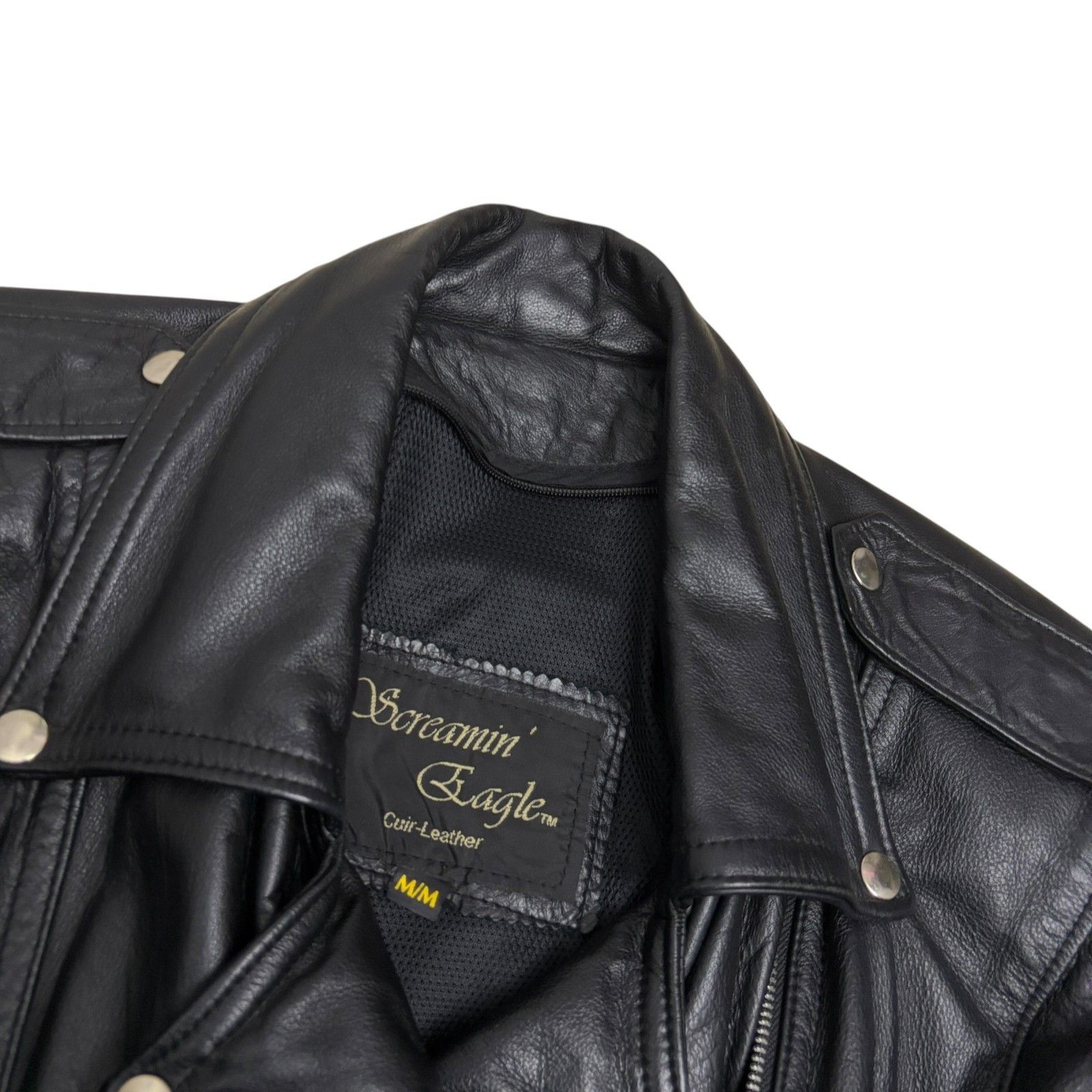 Harley Davidson HARLEY DAVIDSON LEATHER Screamin Eagle Motorcycle Biker M Size US M / EU 48-50 / 2 - 5 Thumbnail