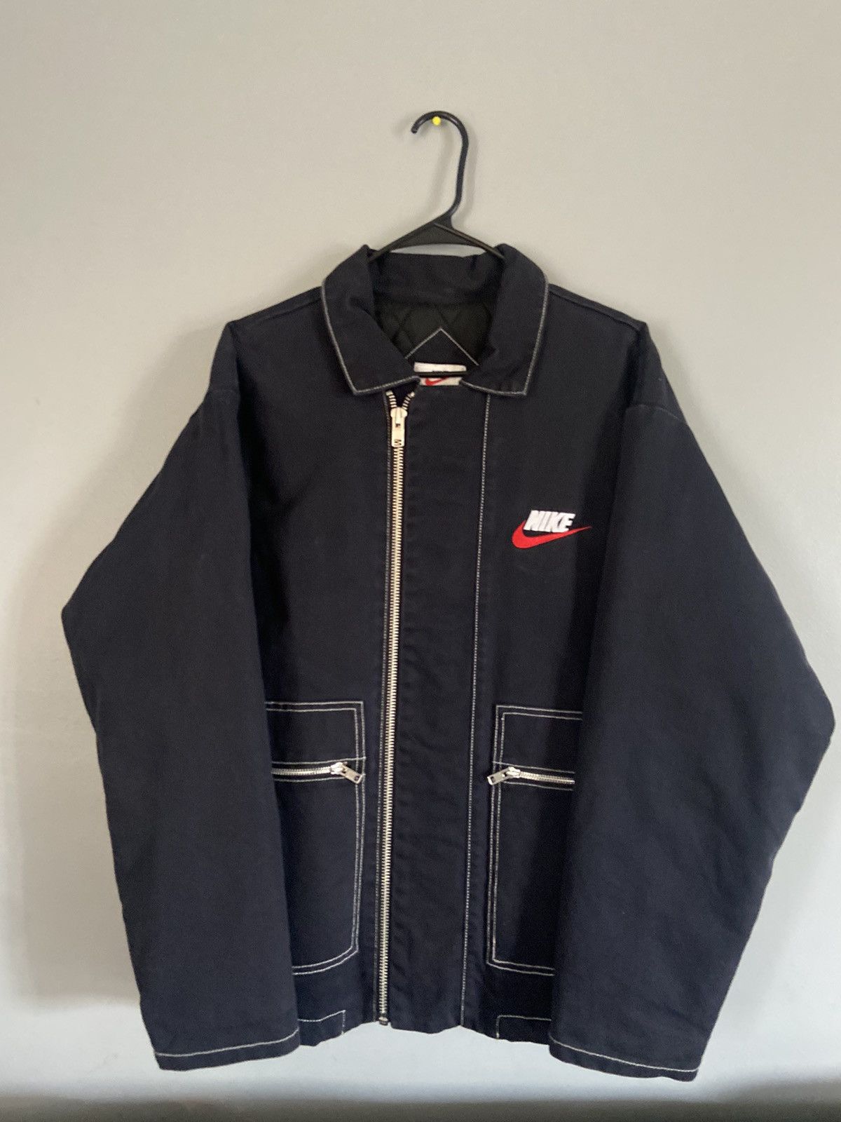 Supreme Nike Double Zip Quilted Work Jacket FW18 Outerwear