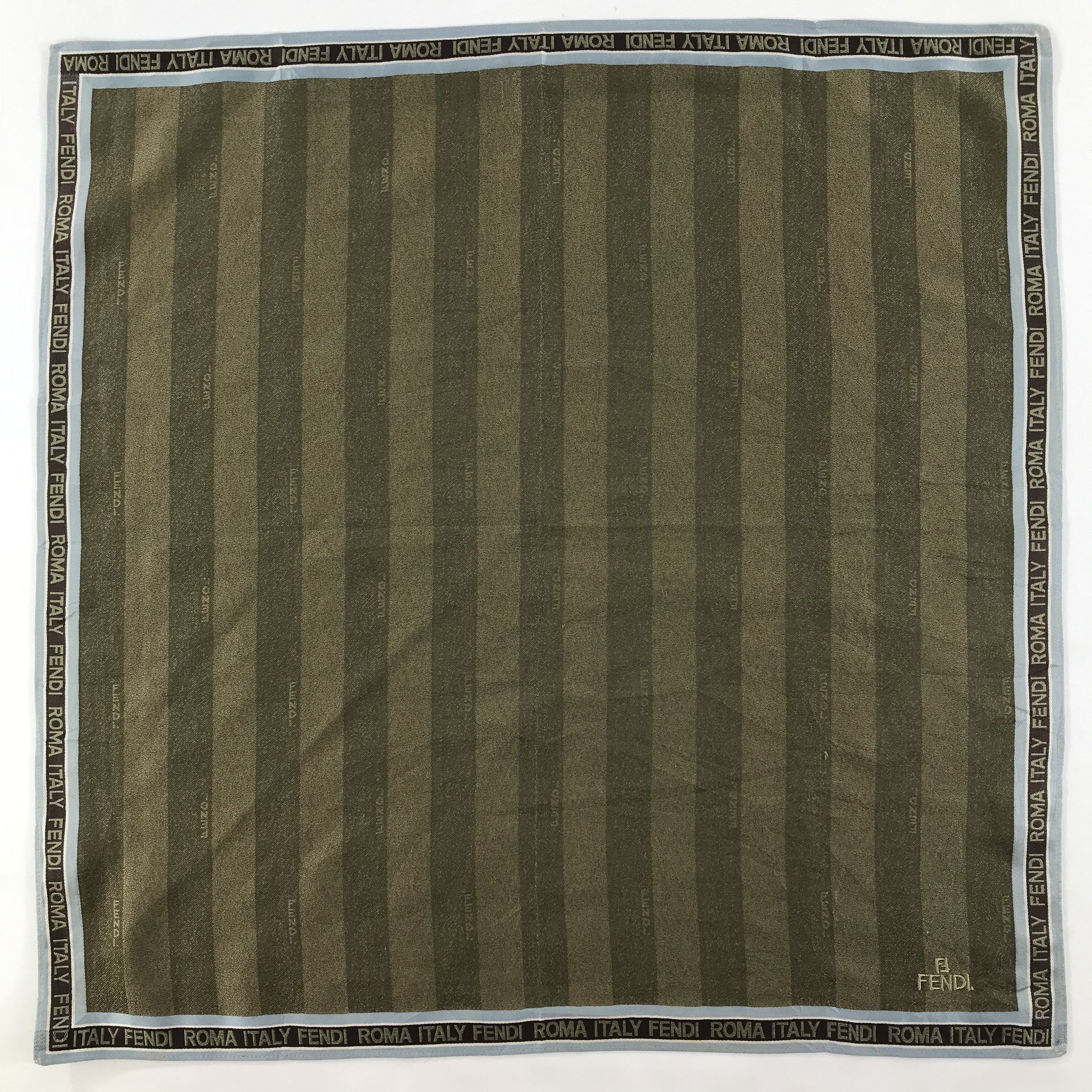 Vintage Vintage Fendi Bandana / Handkerchief / Neckerchief - S1609 Size ONE SIZE - 1 Thumbnail