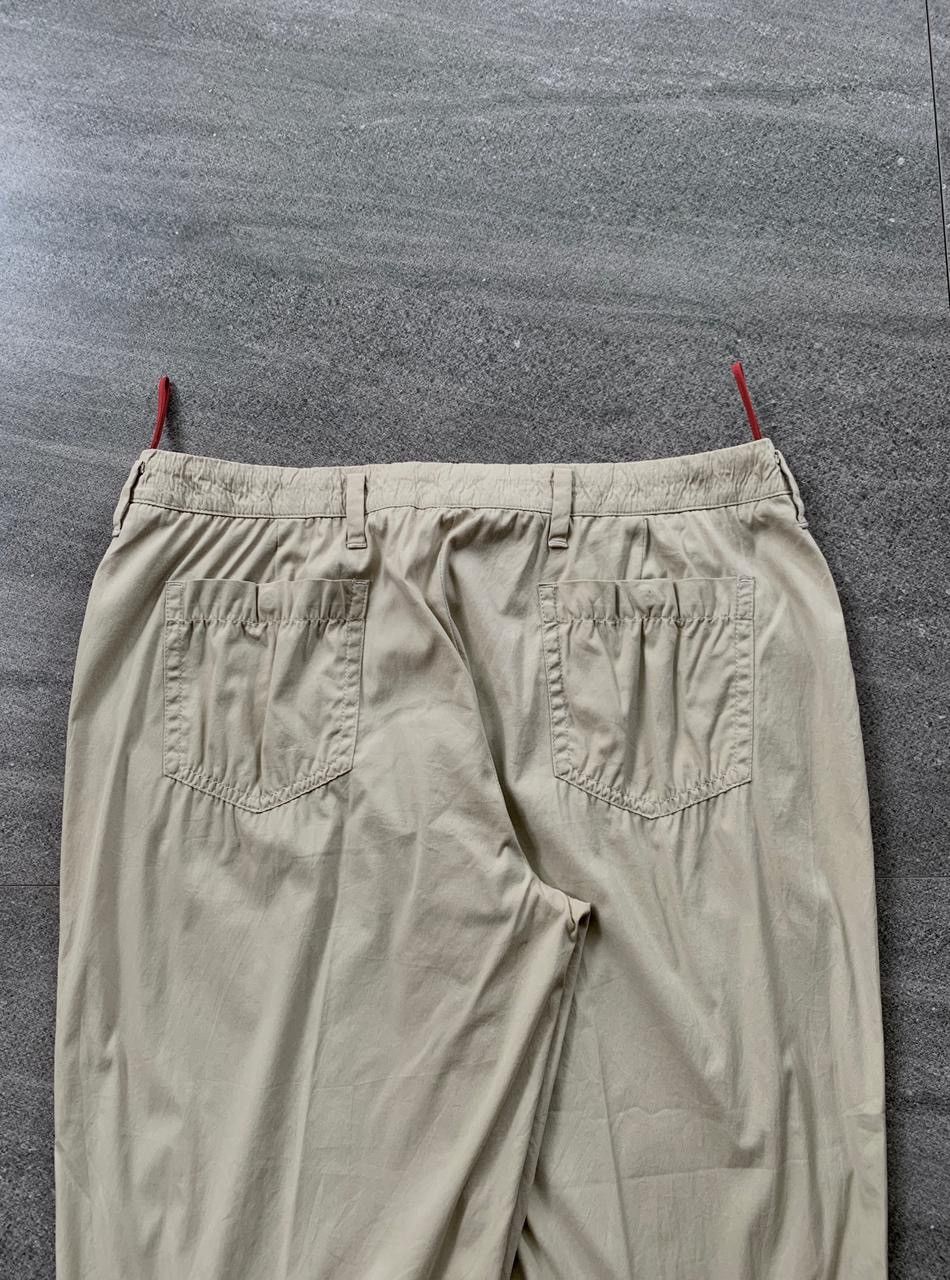 Prada FREE TAX! 2000s Red Tab Easy Pants Size US 30 / EU 46 - 7 Thumbnail