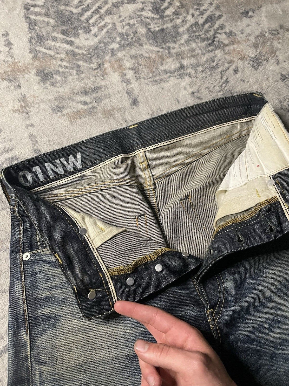 Visvim Visvim ICT Aw03 Fluxus Overdye Python selvedge denim Size US 30 / EU 46 - 10 Thumbnail