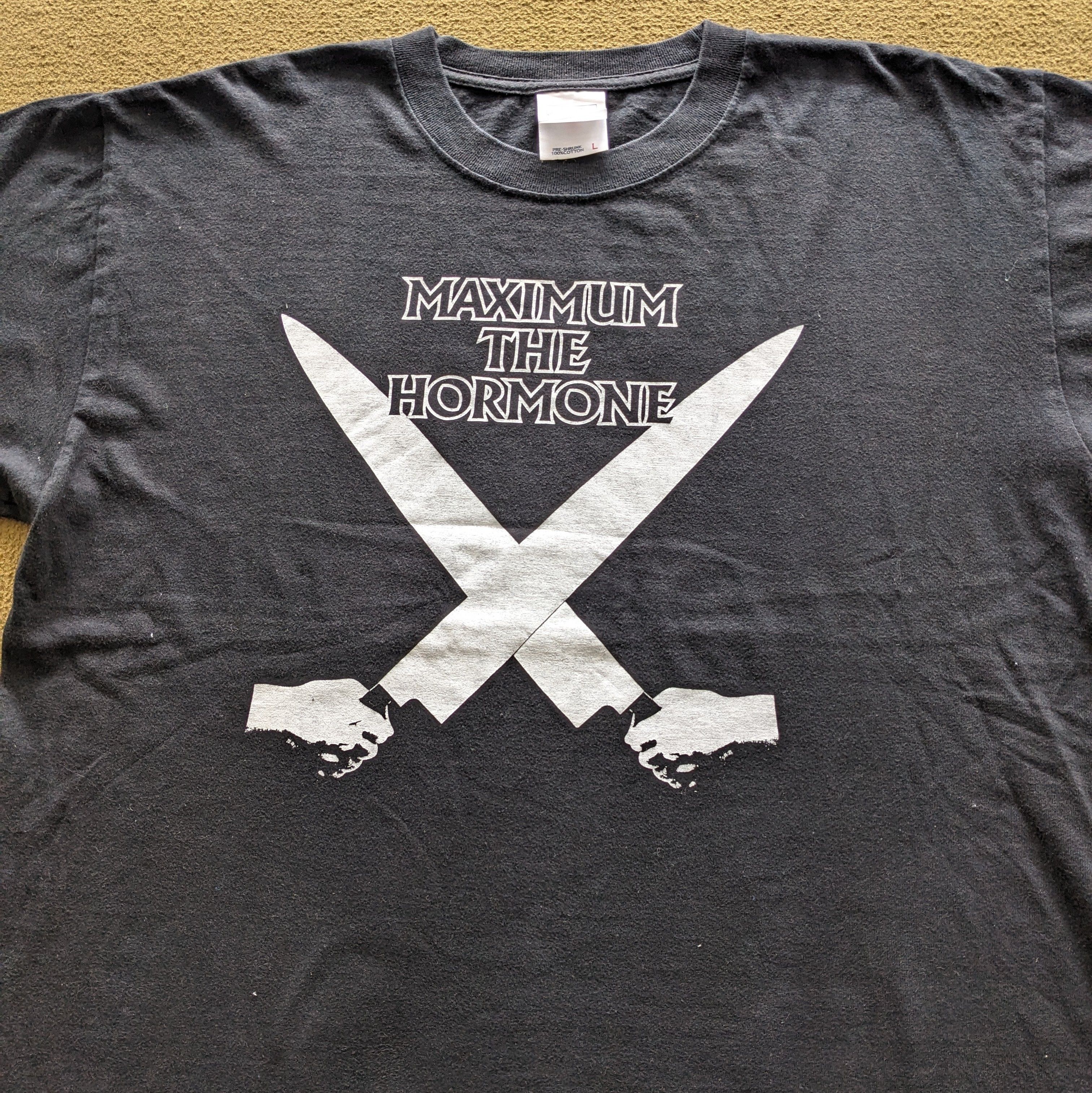 Vintage Vintage Maximum The Hormone Japanese Metal Band T-shirt Size US L / EU 52-54 / 3 - 4 Thumbnail