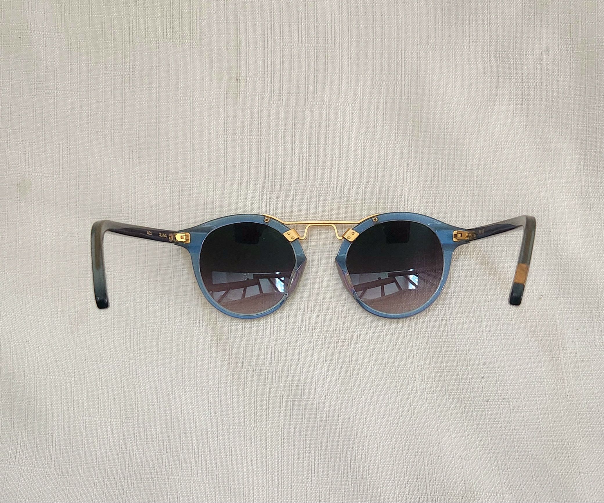 Krewe Krewe ST. LOUIS Matte Opaline to Crystal 24K Mirrored 46-23 Size ONE SIZE - 8 Thumbnail