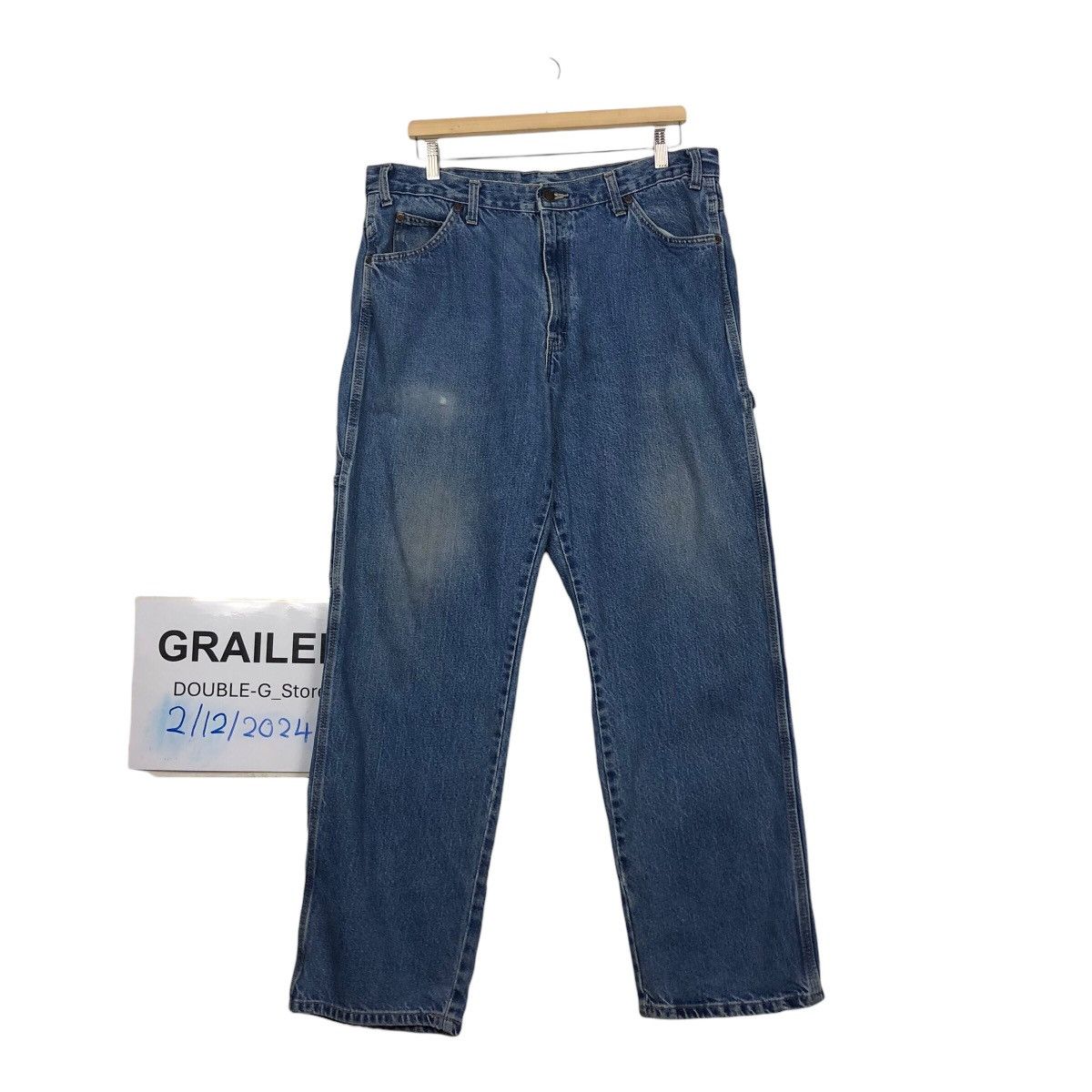 Japanese Brand 📌Vintage Chore Worker Carpenter Denim Dickies Detroit Size US 36 / EU 52 - 1 Thumbnail
