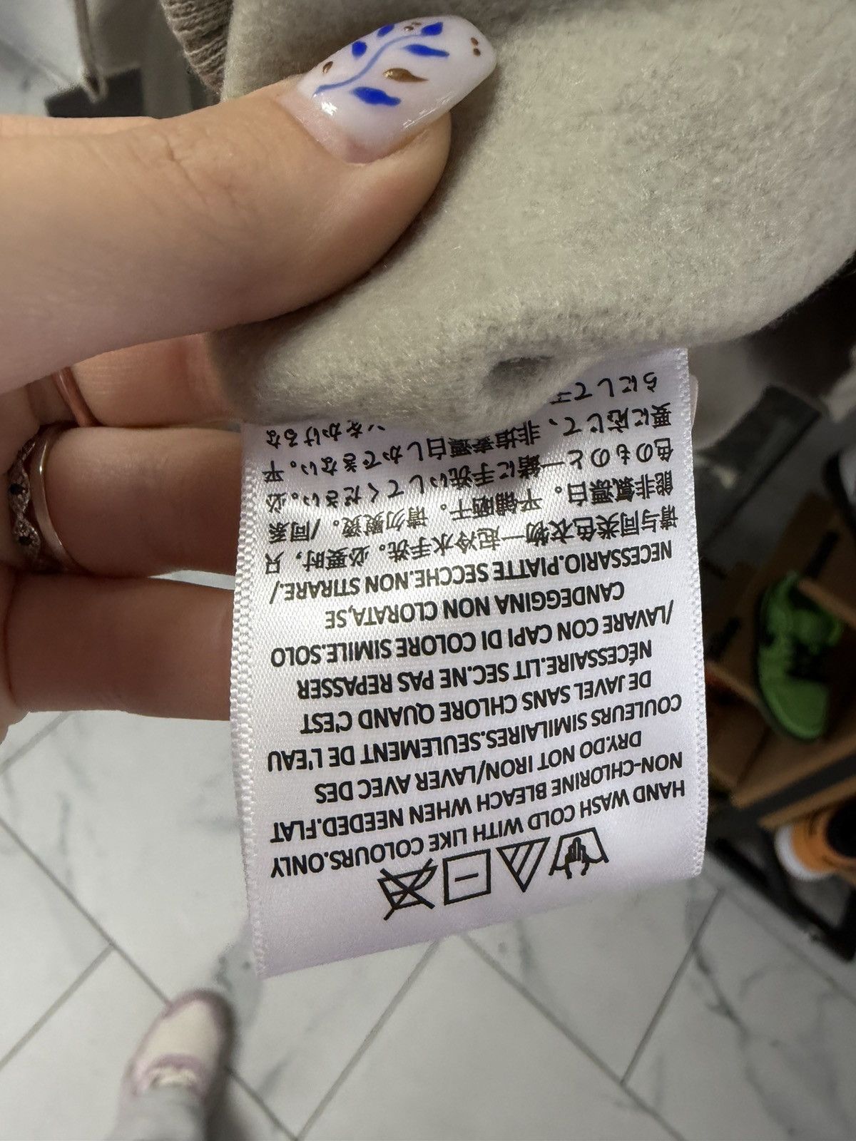 Essentials Essentials Hoodie (Cream/Beige) Size US L / EU 52-54 / 3 - 5 Thumbnail
