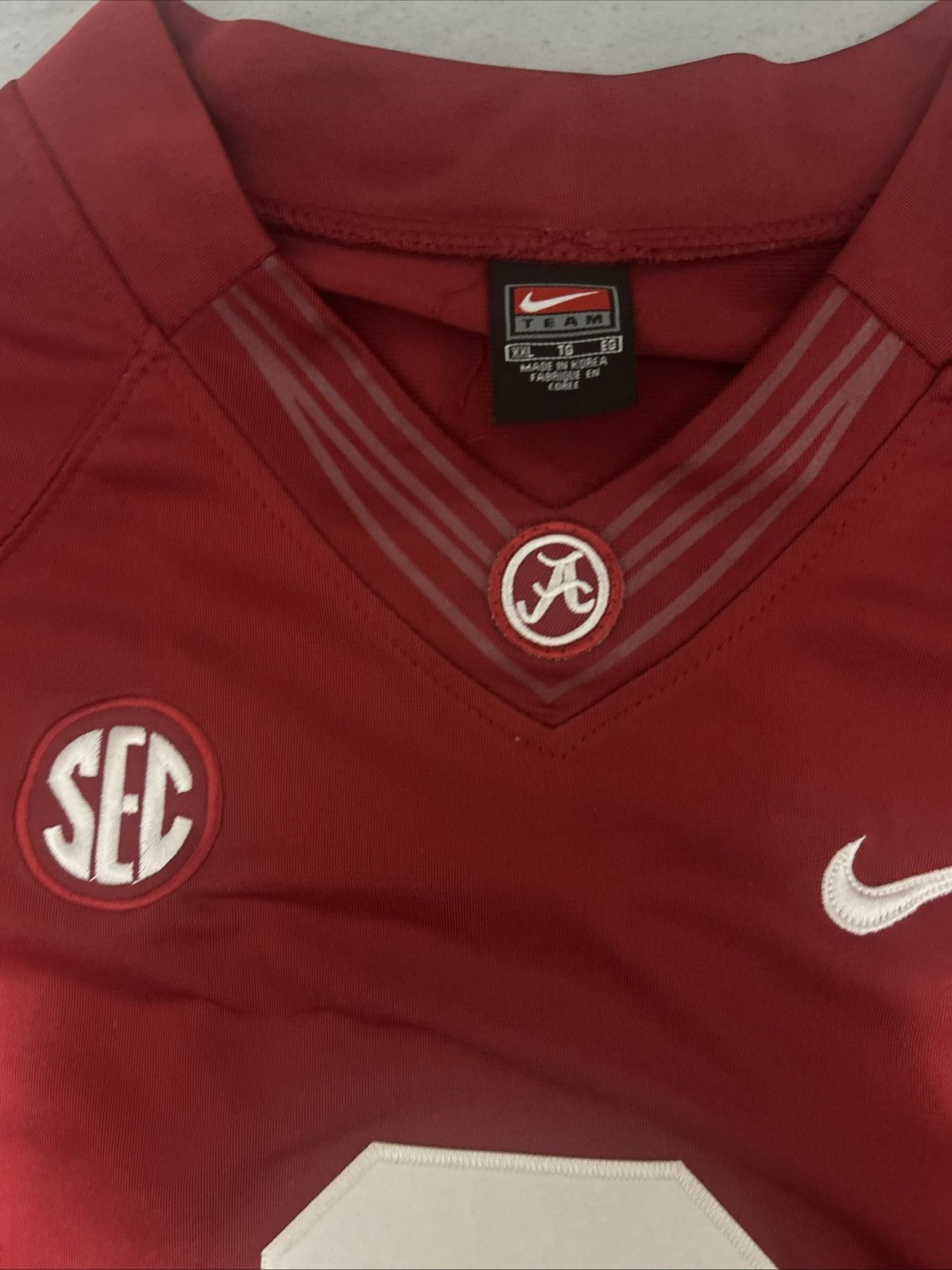 Nike Jalen Hurts Alabama Jersey Size US XXL / EU 58 / 5 - 2 Thumbnail