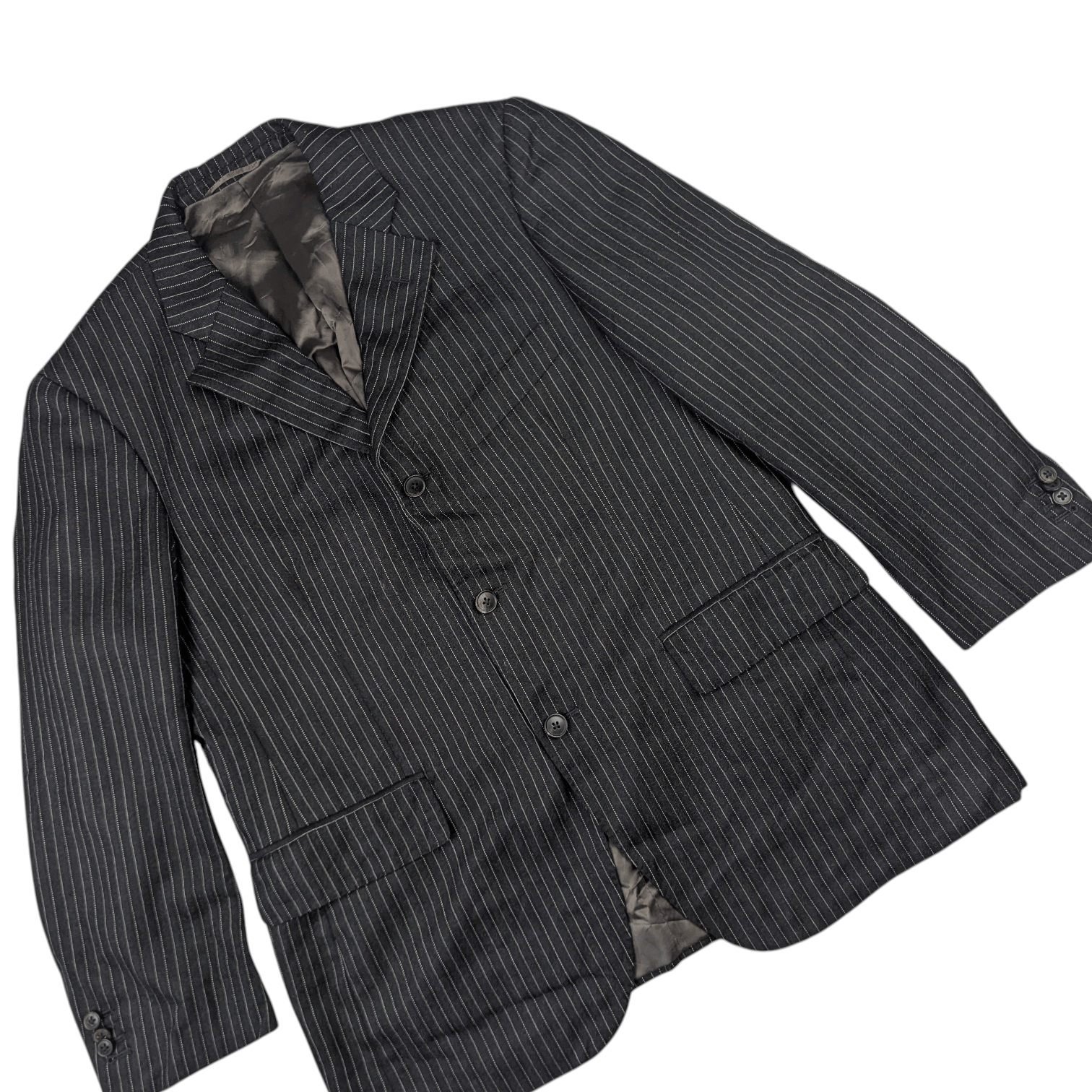 Japanese Brand THE SUIT COMPANY Blazer Smart Formal Coat British Wool Size US L / EU 52-54 / 3 - 3 Thumbnail