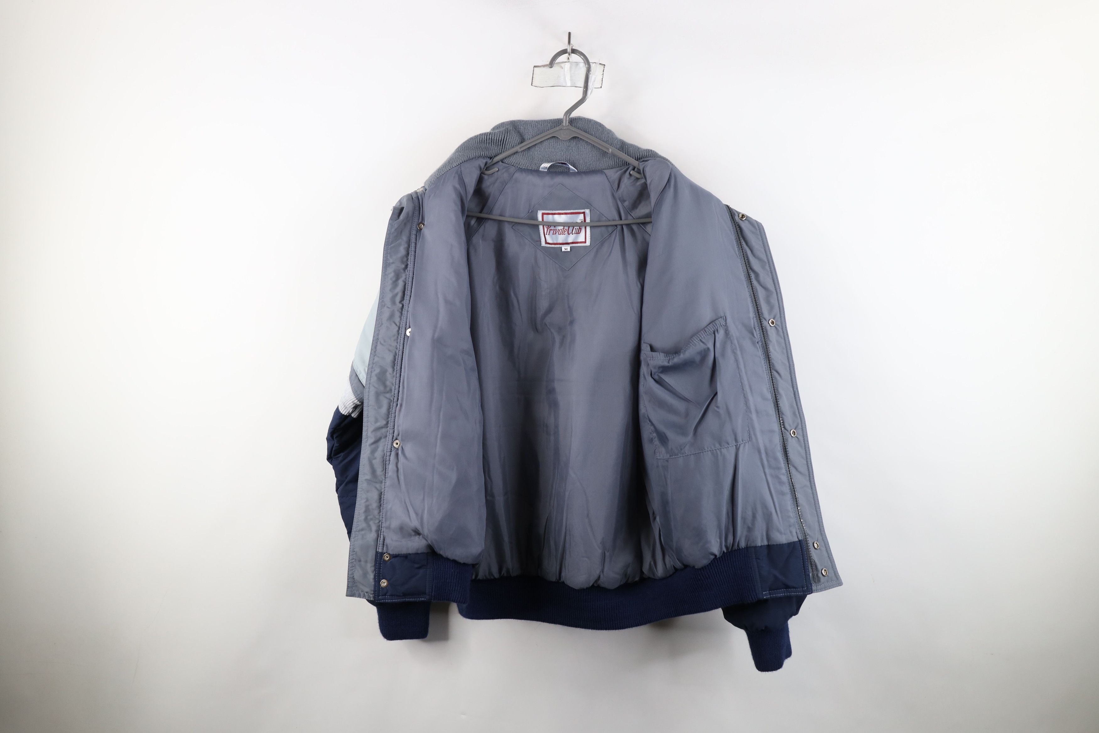 Vintage Vintage 80s 90s Streetwear Block Corduroy Trim Puffer Jacket Size US M / EU 48-50 / 2 - 12 Thumbnail