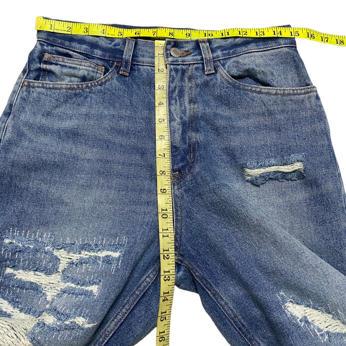 X-LARGE XLARGE Distressed Denim Baggy Jeans Size US 30 / EU 46 - 22 Thumbnail