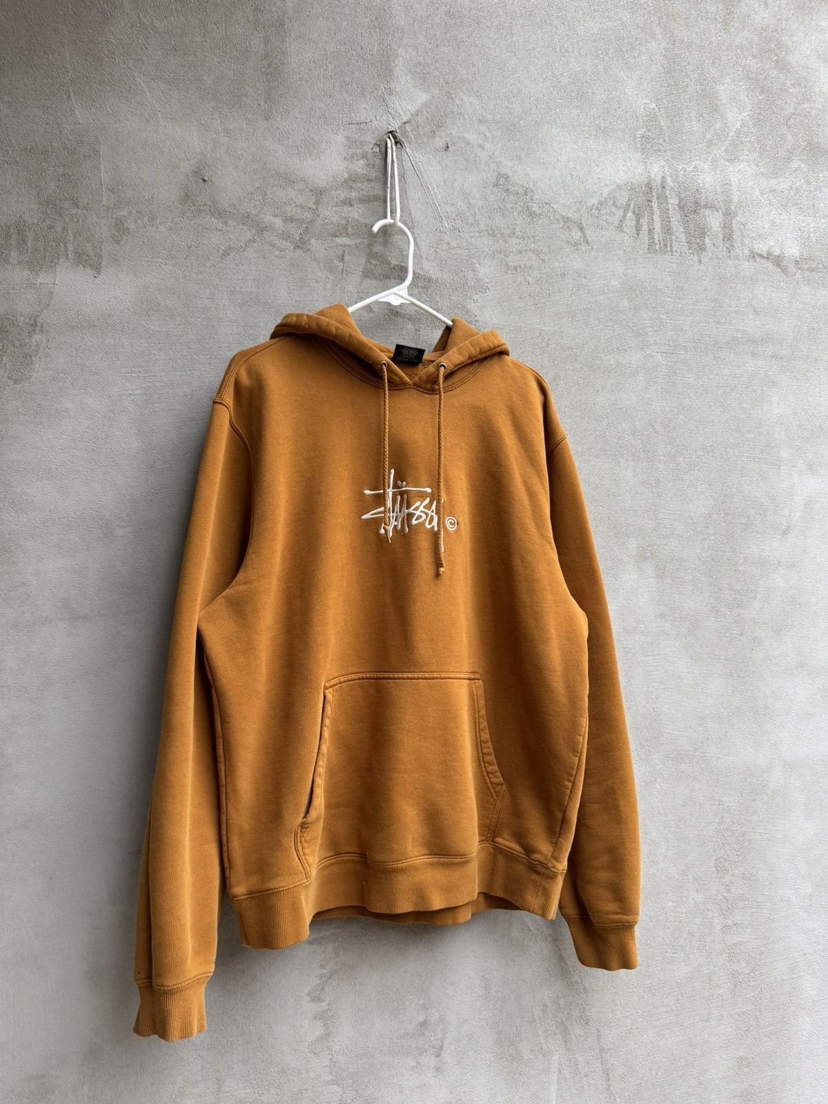 Stussy Vintage Stussy Spellout Big Logo Hoodie Size US L / EU 52-54 / 3 - 3 Thumbnail