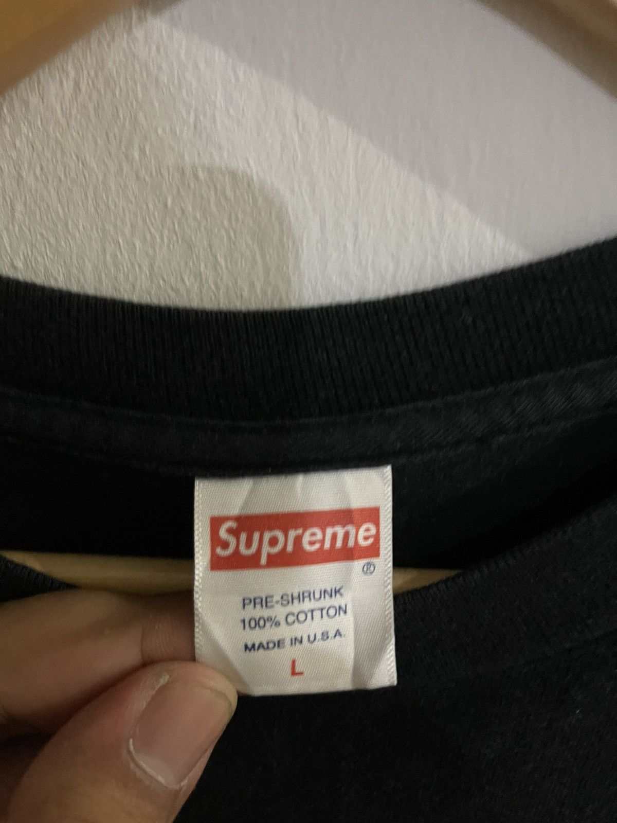 Supreme Supreme photo tee Rare Rock Band Performed #SKU-A431 DP1 Size US L / EU 52-54 / 3 - 4 Thumbnail