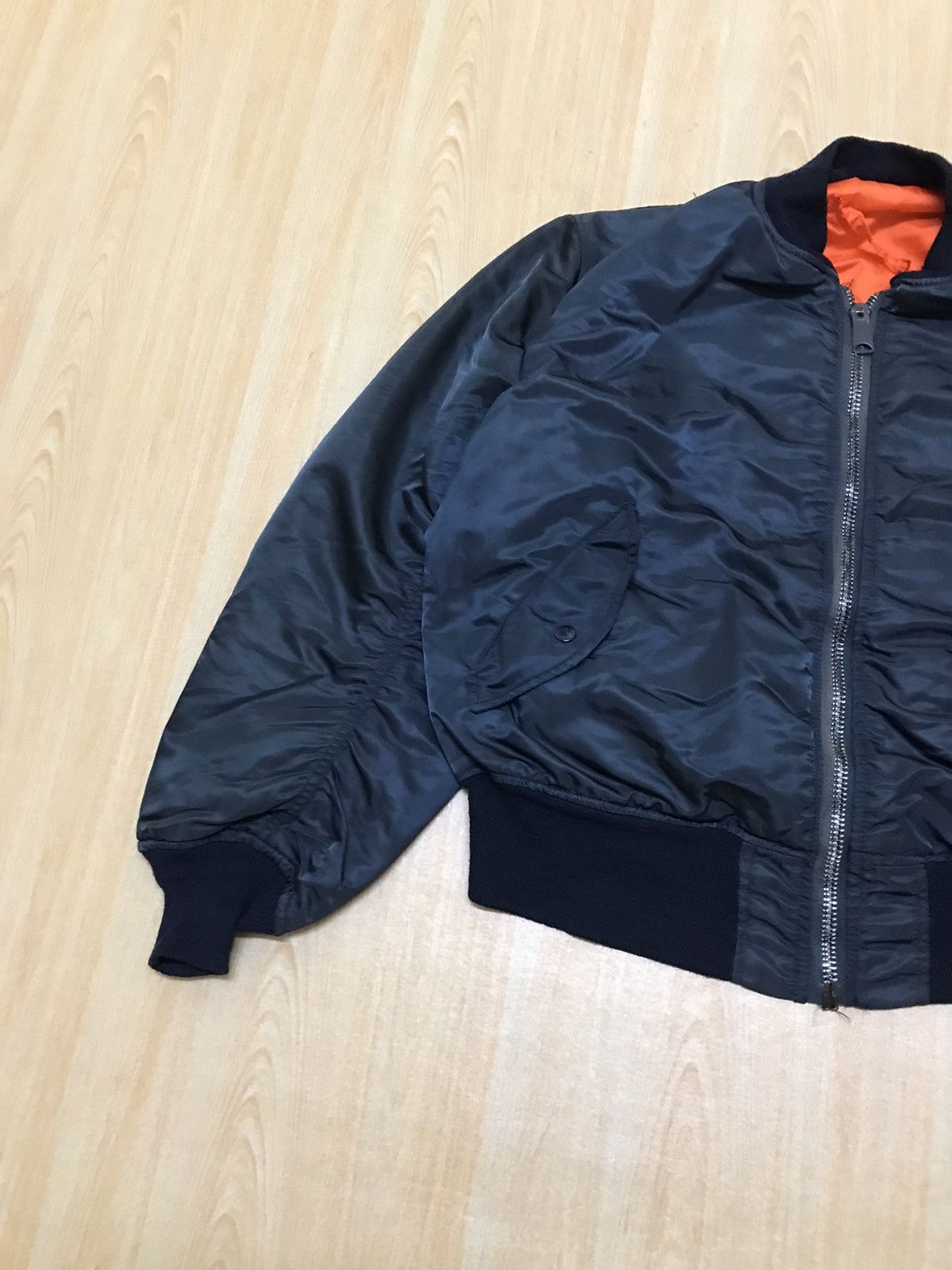 Other Vintage Military Ma1 Flyers Man USAF Bomber Jacket Size US L / EU 52-54 / 3 - 4 Thumbnail
