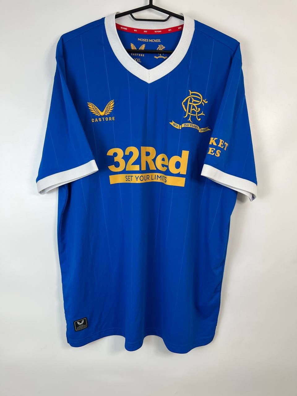 Castore GLASGOW RANGERS HOME 2021 2022 FOOTBALL SHIRT CASTORE Sz XXL Size US XXL / EU 58 / 5 - 1 Thumbnail