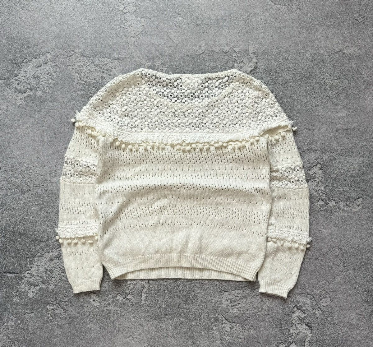 Designer × Sezane Sezane S Wmns sweater knitwear jumper pullover long sleeve Size S / US 4 / IT 40 - 10 Thumbnail