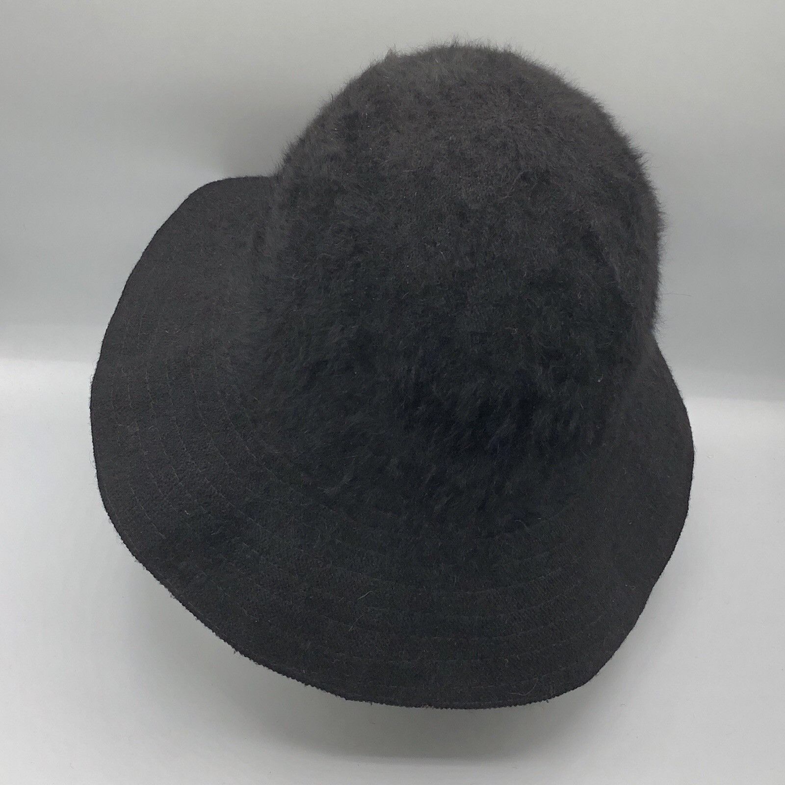 Kangol Kangol Blue Furgora Godfather Trilby Angora Black Bucket Hat Size ONE SIZE - 3 Thumbnail