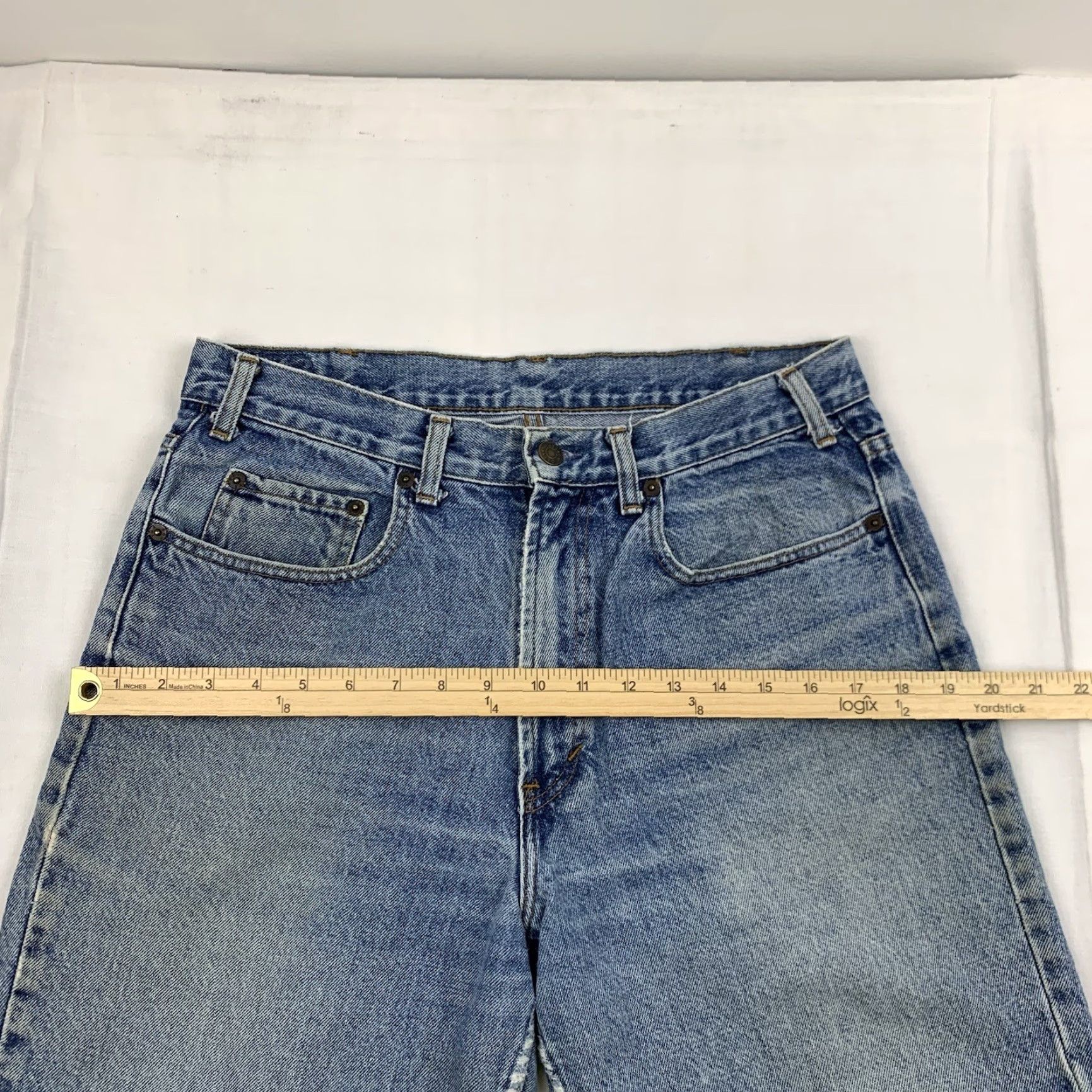 Gap VINTAGE Gap Jeans Men 31x30 Blue Denim 90s Grunge Y2K Street Urban Straight Jeans Size US 31 - 7 Thumbnail