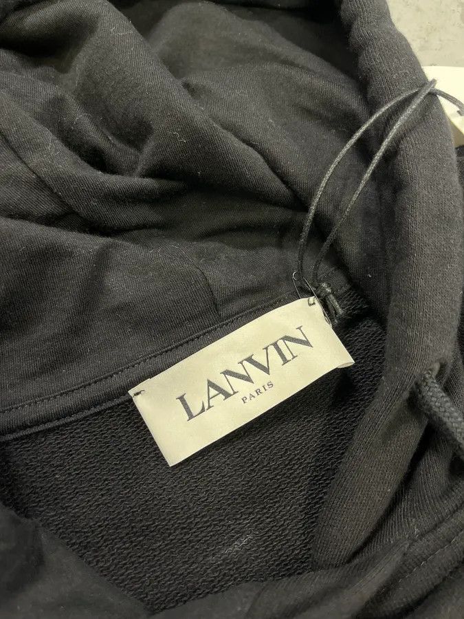 Lanvin Lanvin World Black Hoodie Size US M / EU 48-50 / 2 - 8 Thumbnail