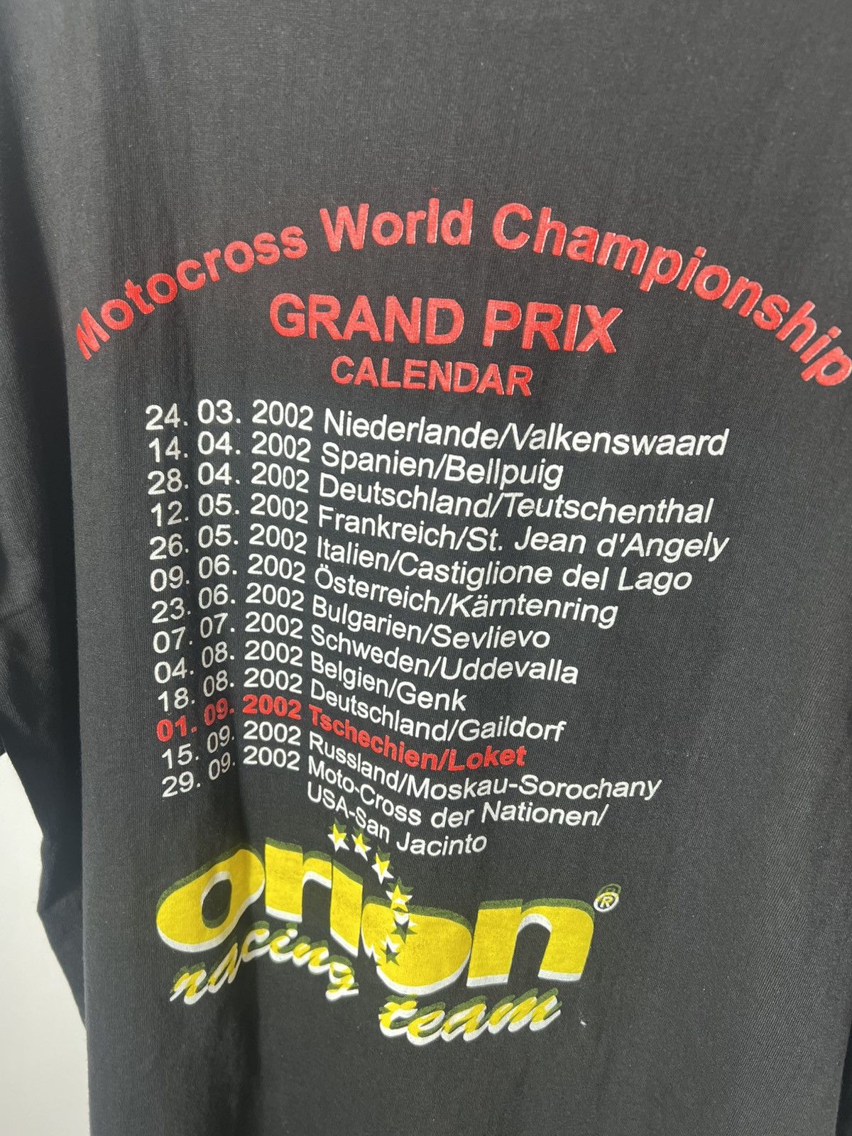 Yamaha Vintage 2000 Motocross World Championship Tee Yamaha Racer Size US L / EU 52-54 / 3 - 7 Thumbnail