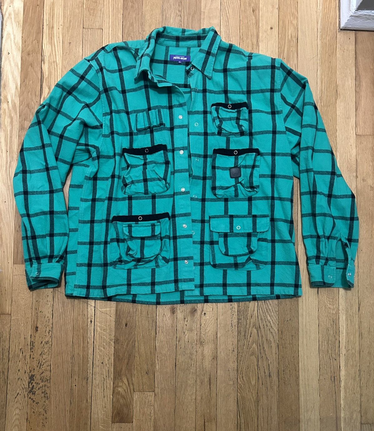 Fucking Awesome Fucking Awesome flannel FA skater SB streetwear Size US XXL / EU 58 / 5 - 1 Thumbnail