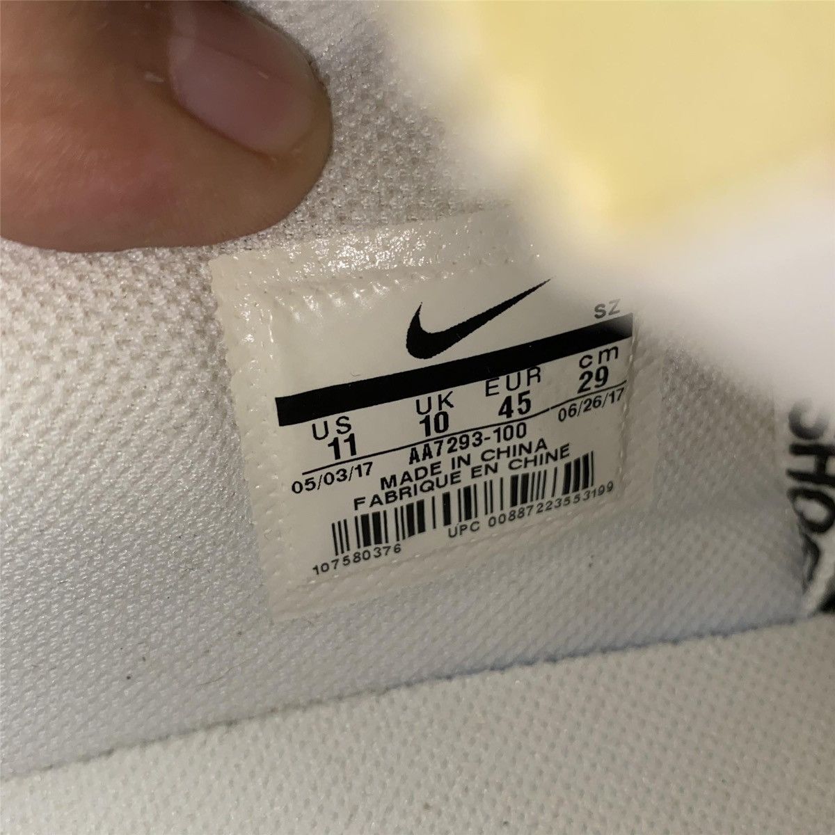 Air Max 90 Off White The Ten