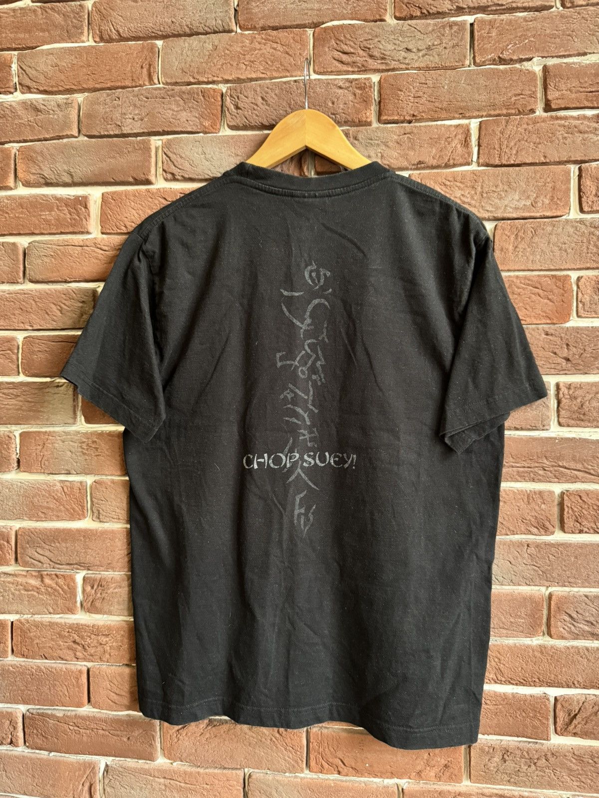 Band Tees Vintage 00s System Of A Down Hand Band T-shirt Nu Metal Size US M / EU 48-50 / 2 - 2 Thumbnail