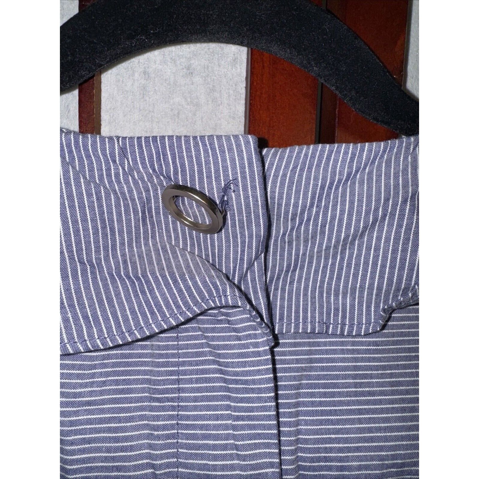 Other Roem Blue Pinstripes Ruffle Blouse Shirt NO SIZE Lightweight Size XS / US 0-2 / IT 36-38 - 8 Thumbnail