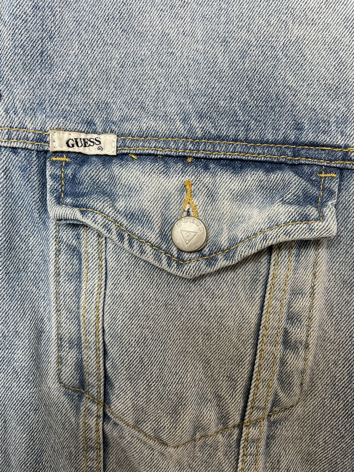 Georges Marciano × Guess × Vintage Guess Jeans VTG Denim Jacket Georges Marciano A$AP Rocky Size US M / EU 48-50 / 2 - 7 Thumbnail