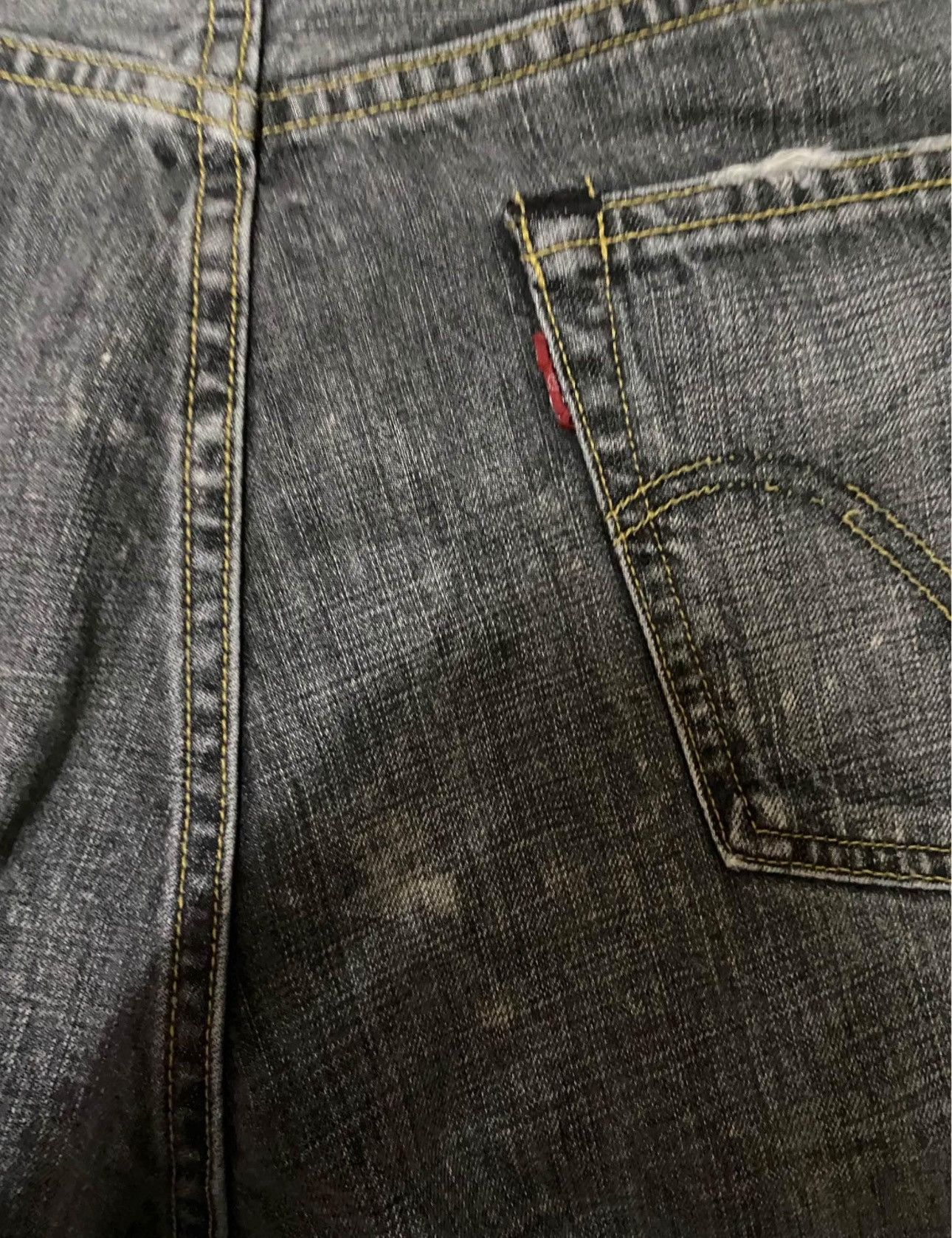 Jean × Levi's × Vintage VINTAGE DISTRESSED LEVIS 503 JAPAN MEN JEANS (SIZE 36) Size US 36 / EU 52 - 9 Thumbnail