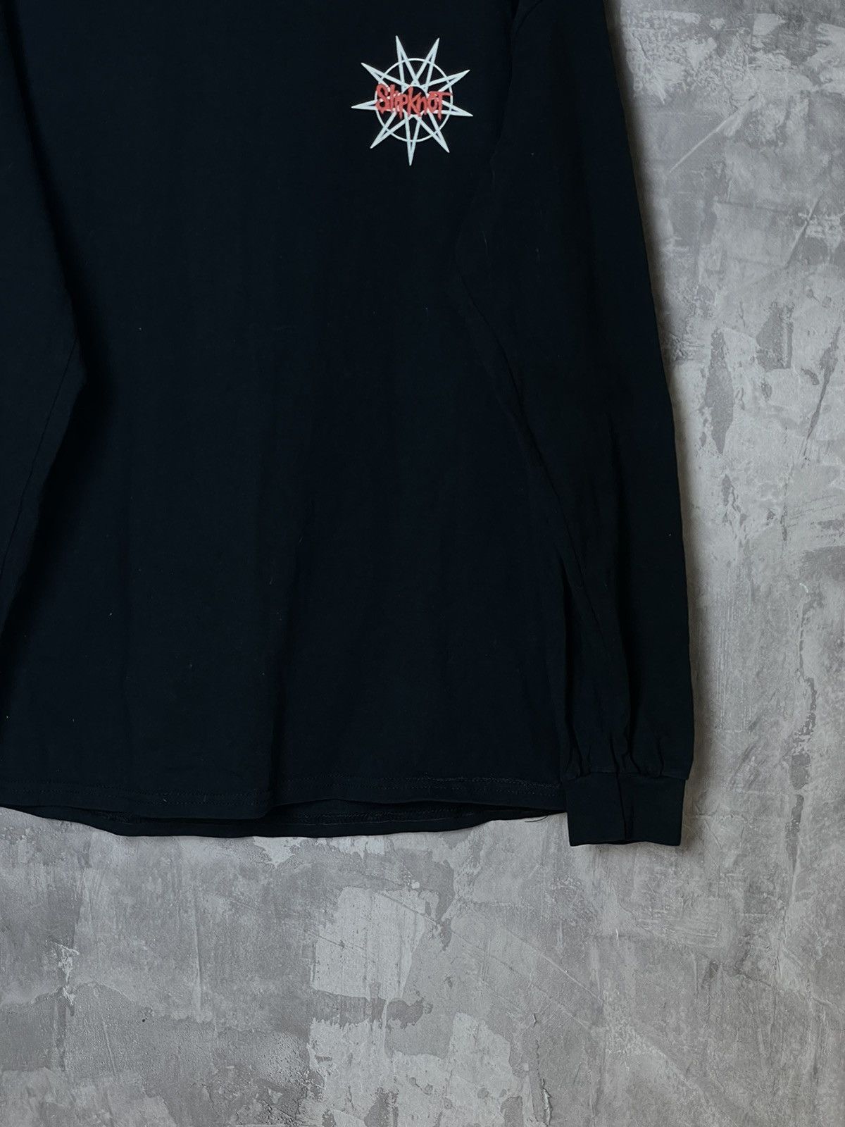 Band Tees × Slipknot × Vintage Vintage Slipknot Y2K Band Punk Rock Tour Long Sleeve Shirt Size US M / EU 48-50 / 2 - 7 Thumbnail