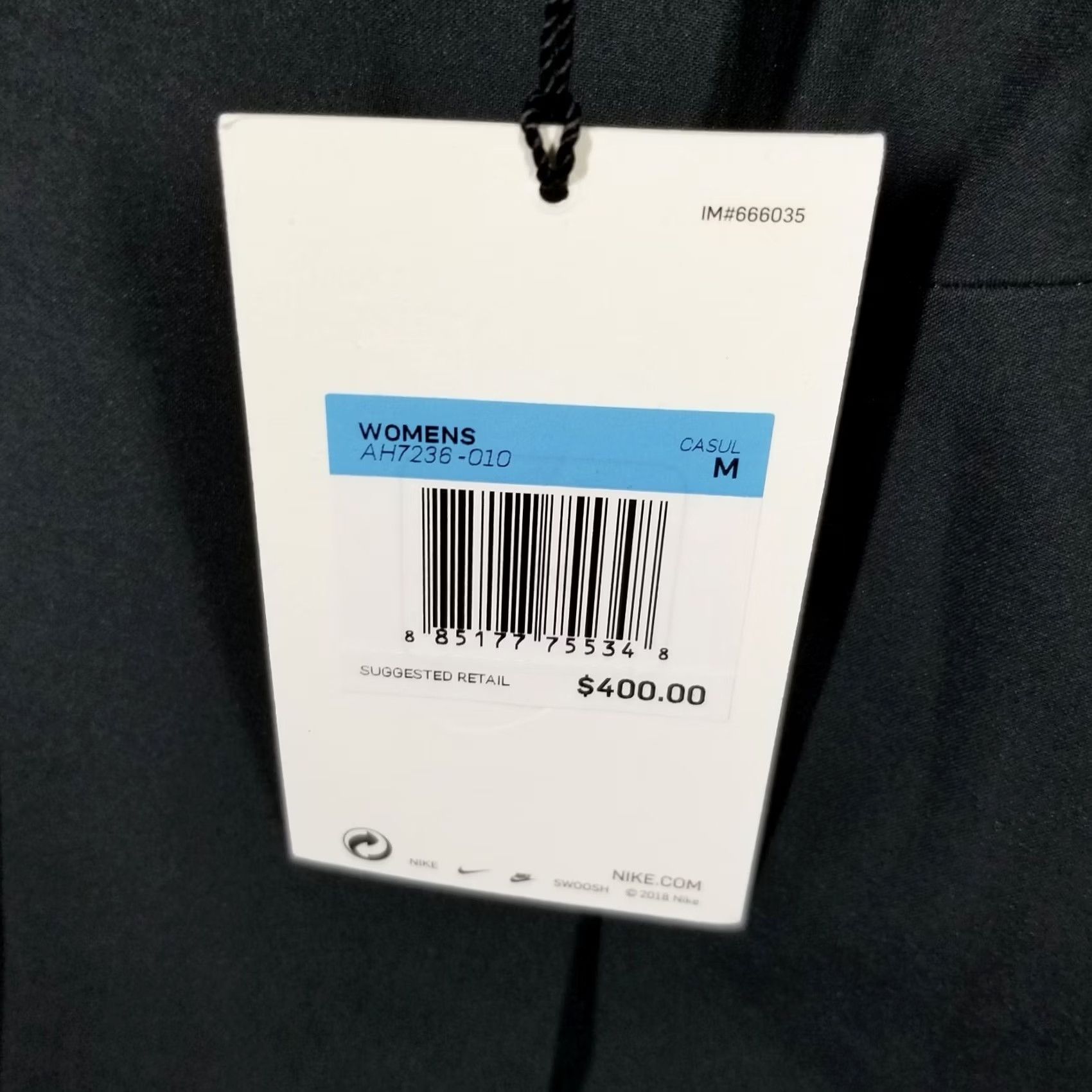 Nike NIKE NIKELAB 2 in 1 Crop JACKET RAIN Wind COAT BLACK AH7236-010 WOMEN's M Jacket Size M / US 6-8 / IT 42-44 - 2 Thumbnail