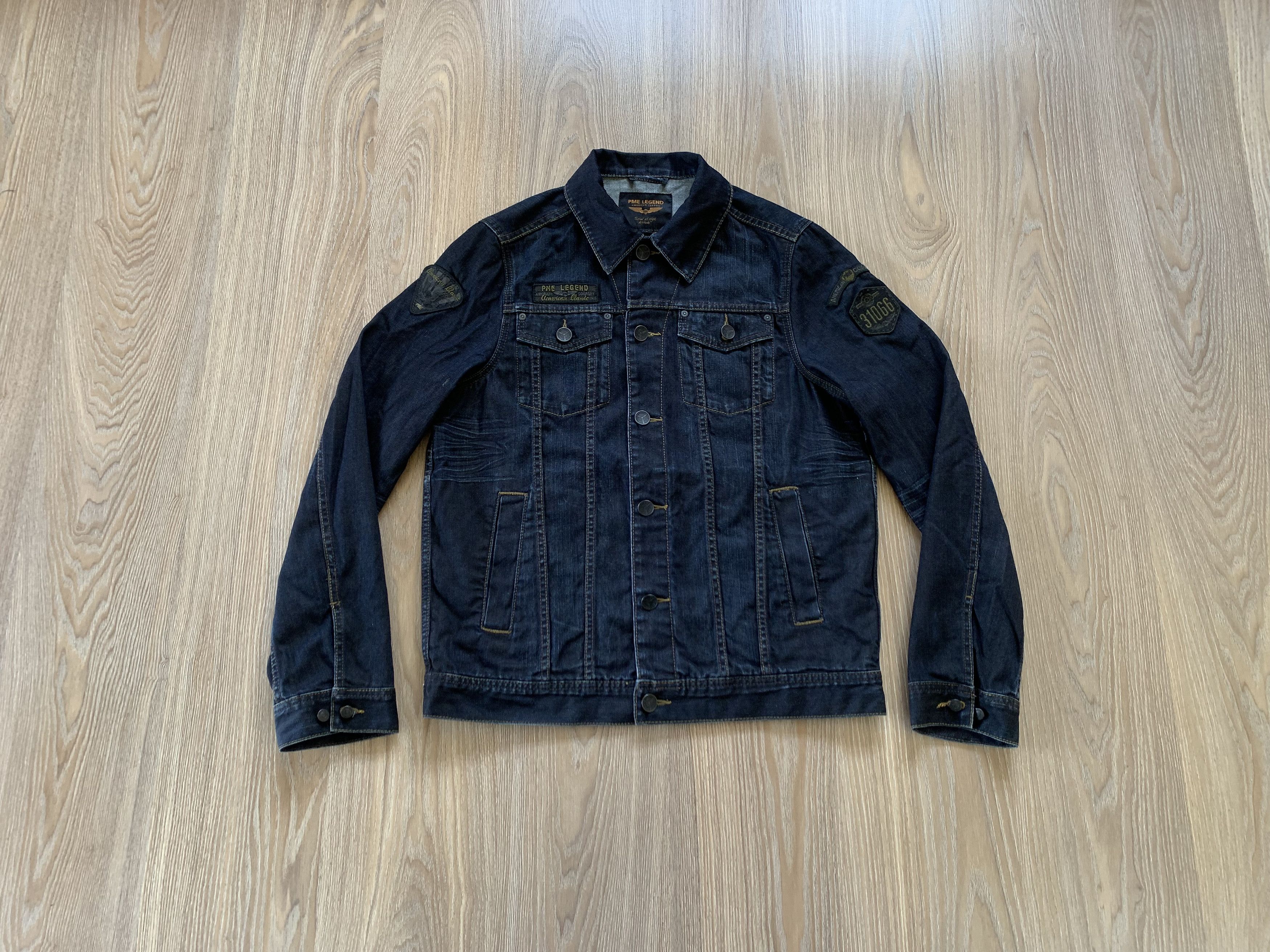 Other PME Legend Navy Blue Denim Jacket Size US L / EU 52-54 / 3 - 1 Thumbnail