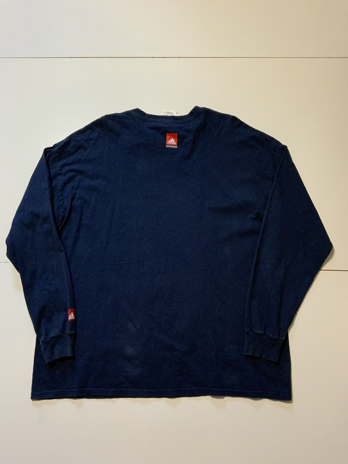 Adidas Vintage Y2K 2003 Adidas Inspired By Tradition L/S T-Shirt Size US XL / EU 56 / 4 - 2 Thumbnail