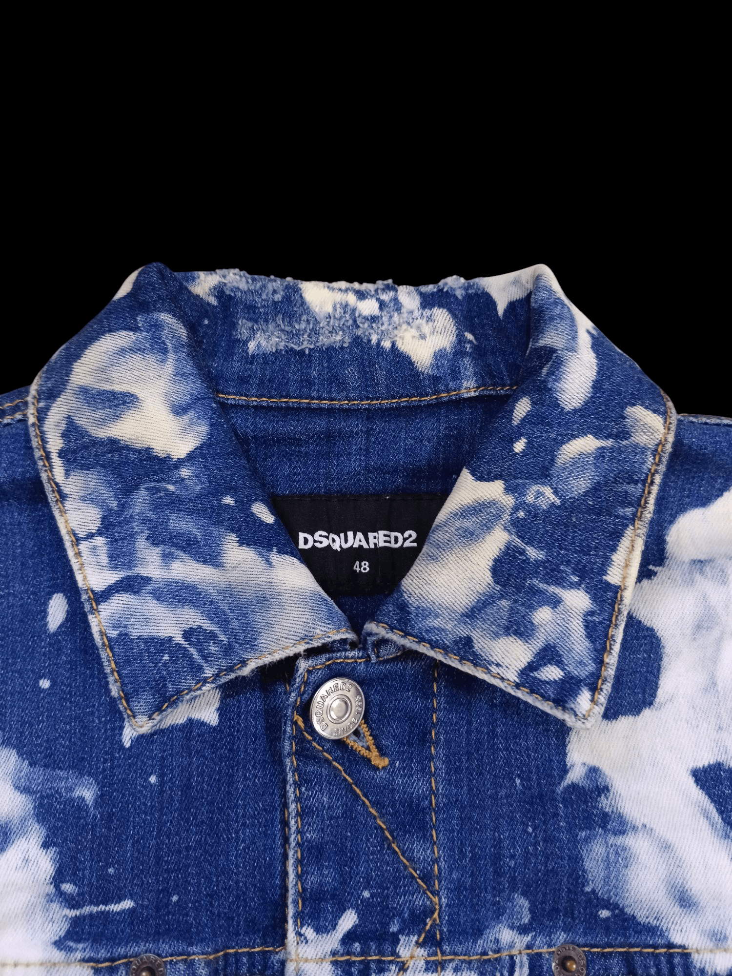 Dsquared2 DSQUERED2 CLASSIC JEAN JACKET(SIZE 48) Size US S / EU 44-46 / 1 - 4 Thumbnail