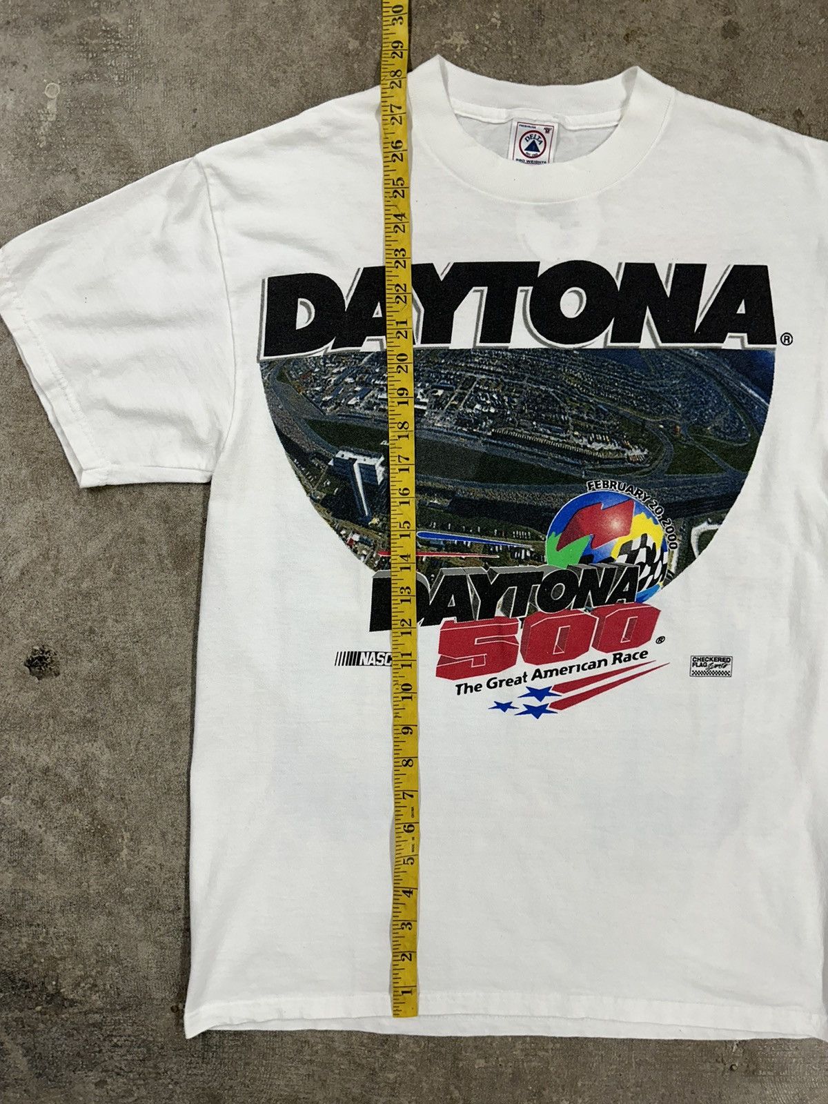 NASCAR Crazy Y2K 00s Nascar Daytona 500 Racing T-Shirt Size US M / EU 48-50 / 2 - 11 Thumbnail