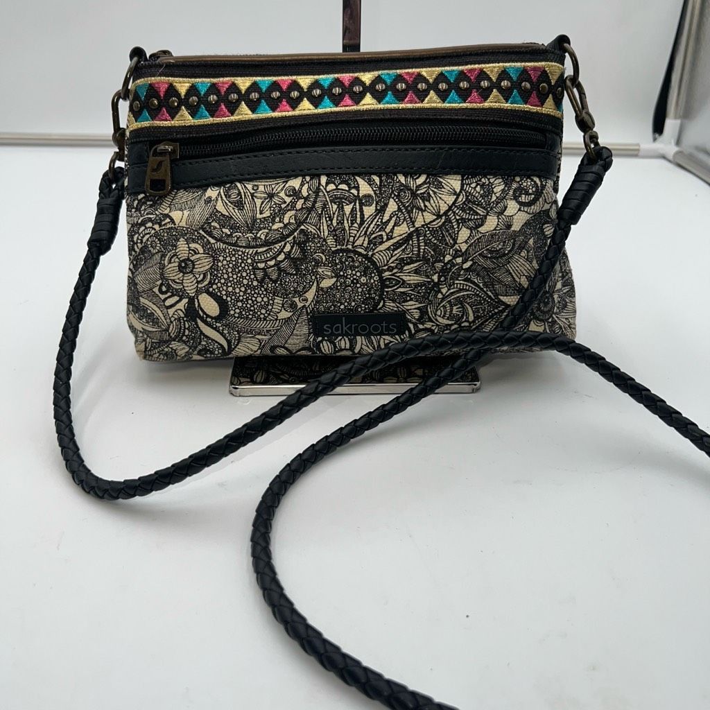 Other Sakroots Boho Multi Print Braided Removable Crossbody strap Size ONE SIZE - 1 Thumbnail