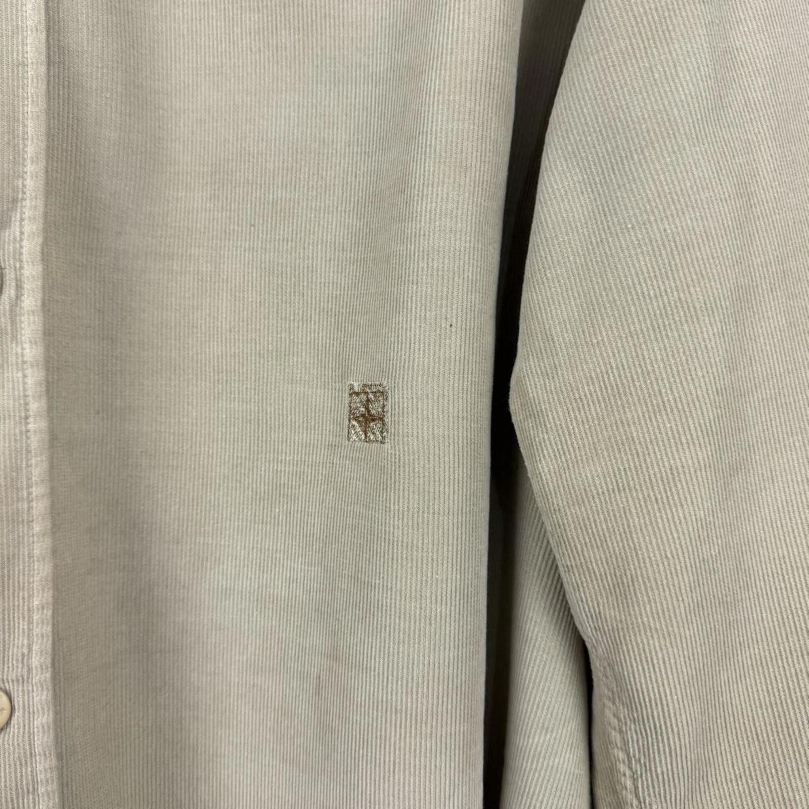 Stone Island 2000’s Stone Island Corduroy Shirt Size US XL / EU 56 / 4 - 2 Thumbnail