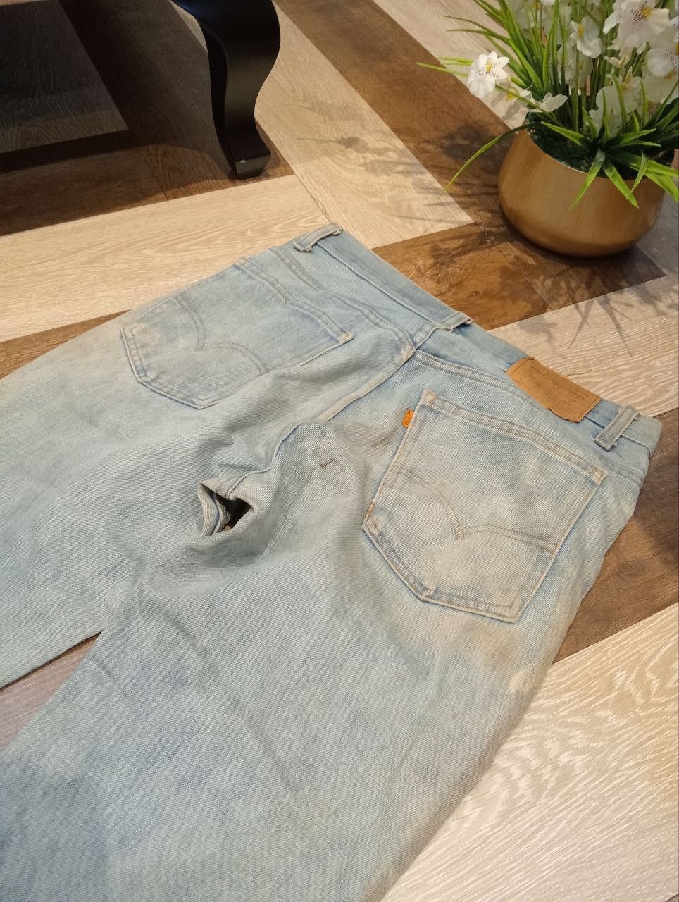 Levi's LEVI'S VINTAGE 517-0917 TOP #8 ORANGE TAB FLARED DENIM Size US 32 / EU 48 - 17 Thumbnail