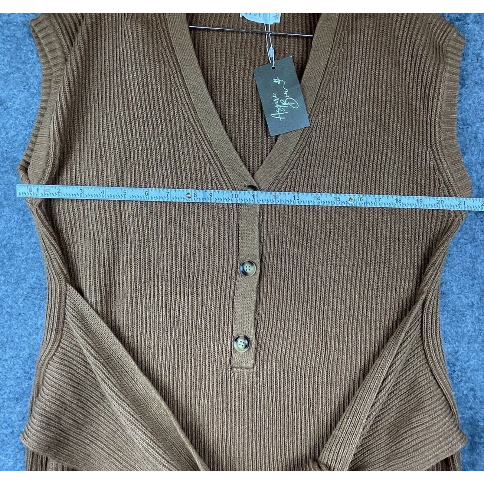 Anthropologie Anthropologie Mable Sweater Dress Large Tie Waist Lagenlook Size L / US 10 / IT 46 - 5 Thumbnail