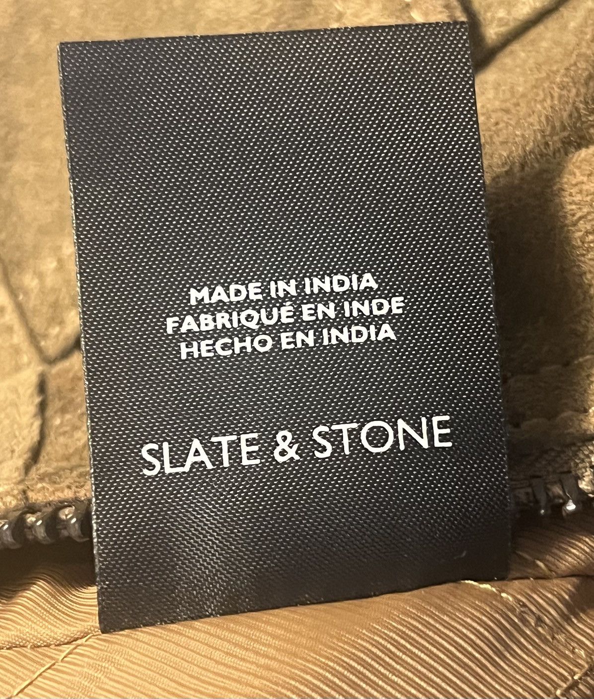 Slate & Stone Authentic Slate & Stone Goat Suede Aviator Jacket Sand XXL Size US XXL / EU 58 / 5 - 7 Thumbnail